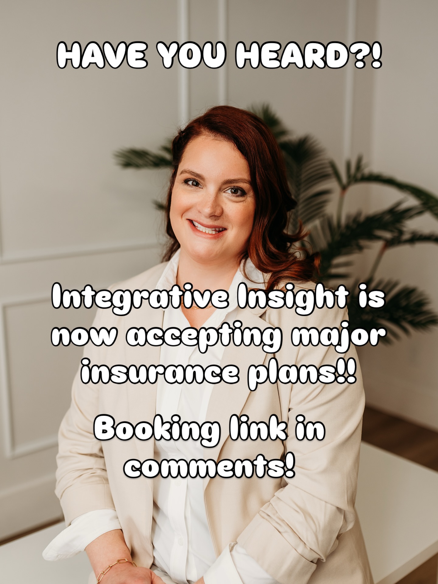 I’m just so thrilled at this opportunity to make integrative care more accessible to you! If you are sick of feeling sick or just “off” or simply need help understanding your health, I am here to help uncover the mystery and get to the root cause! Booking link on my website: integrativeinsight.com