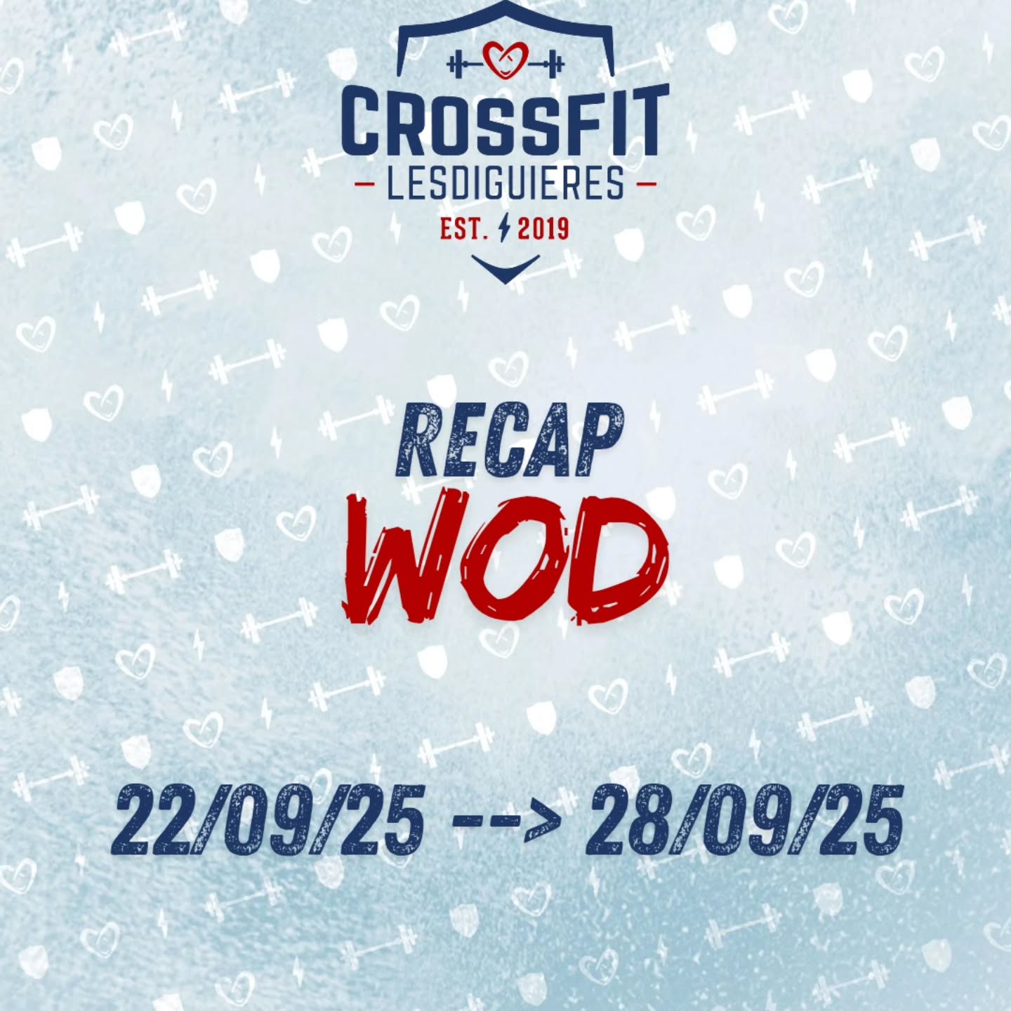 Retour sur les entraînements de la semaine dernière 🏋️♀️💪