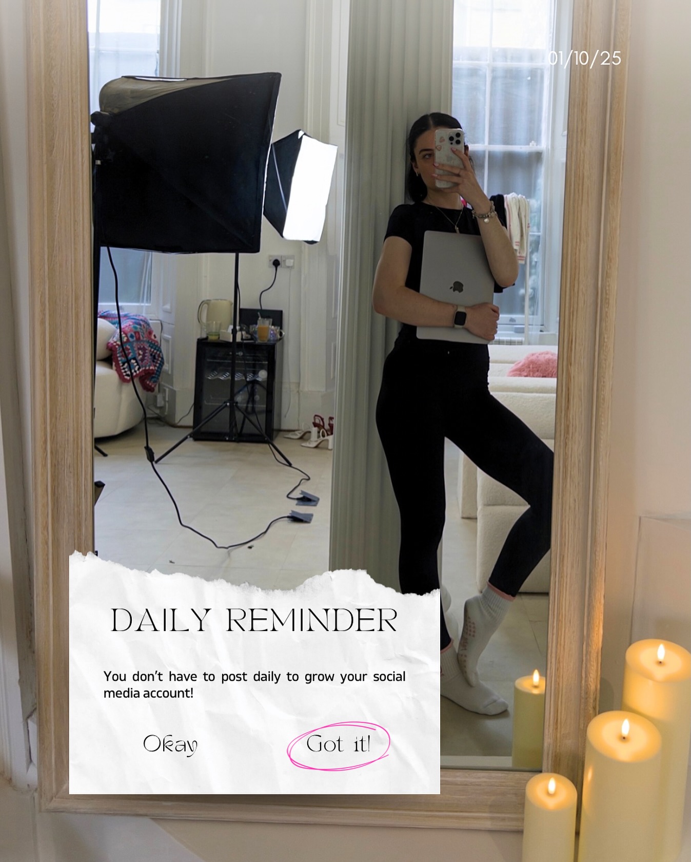 Growth comes from consistency, not frequency!
✨ Showing up 3x per week with aligned content > posting 7x just to tick a box
✨ Clarity + connection > chasing trends
✨ Quality that feels authentic to you > quantity that burns you out
So if you’ve been feeling like you’re “behind” for not posting daily, let this be your sign to breathe. A sustainable strategy will always take you further than a frantic one 🫶🏼
Save this for the days you feel like you’re not doing enough 💫
#marketingwithamber #contentstrategy #socialmediamanager #contentcreationtips #wellnessfounder #alignedcontent #sustainablemarketing