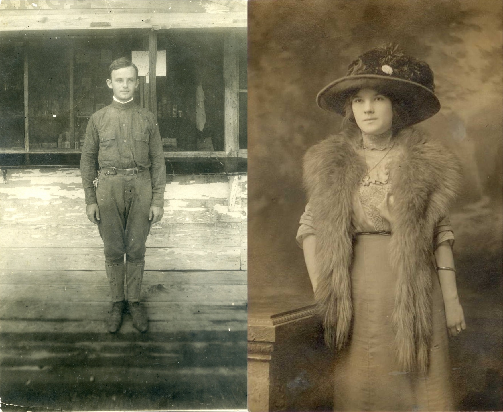 Long-distance love ❤️ Jesse Ayer was stationed at the College Park Army Aviation School in 1912 when he met Louise Riddle, probably at a lively neighborhood dance.
His diary entries, though sparse and a bit haphazard, manage to capture the sweet lift-off of their romance. Jesse affectionately referred to her as “Lulu”: “June 19: Rain. Pleasant in evening. Lulu & I went to Autoville Spring.” According to his diary, they spent their time together visiting Glen Echo amusement park, catching shows at the Cosmos Theater in DC, walking to Lakeland, and sharing dinners at her family’s house.
In November, when the Army Aviation School left College Park to spend the winter in Georgia, the couple went long distance. Jesse became mopey, sad and depressed about the cold weather and pining for Lulu. On Thanksgiving Day 1912, he wrote, “Big dinner. Did not go out in PM. Will write to Lulu.” Jesse and the school moved back to College Park.
Though the school would soon move again, Jesse stayed, and married Louise in June 1913—almost exactly a year since he first mentioned her in his diary.
Visit the museum to see more stories of love on the airfield!