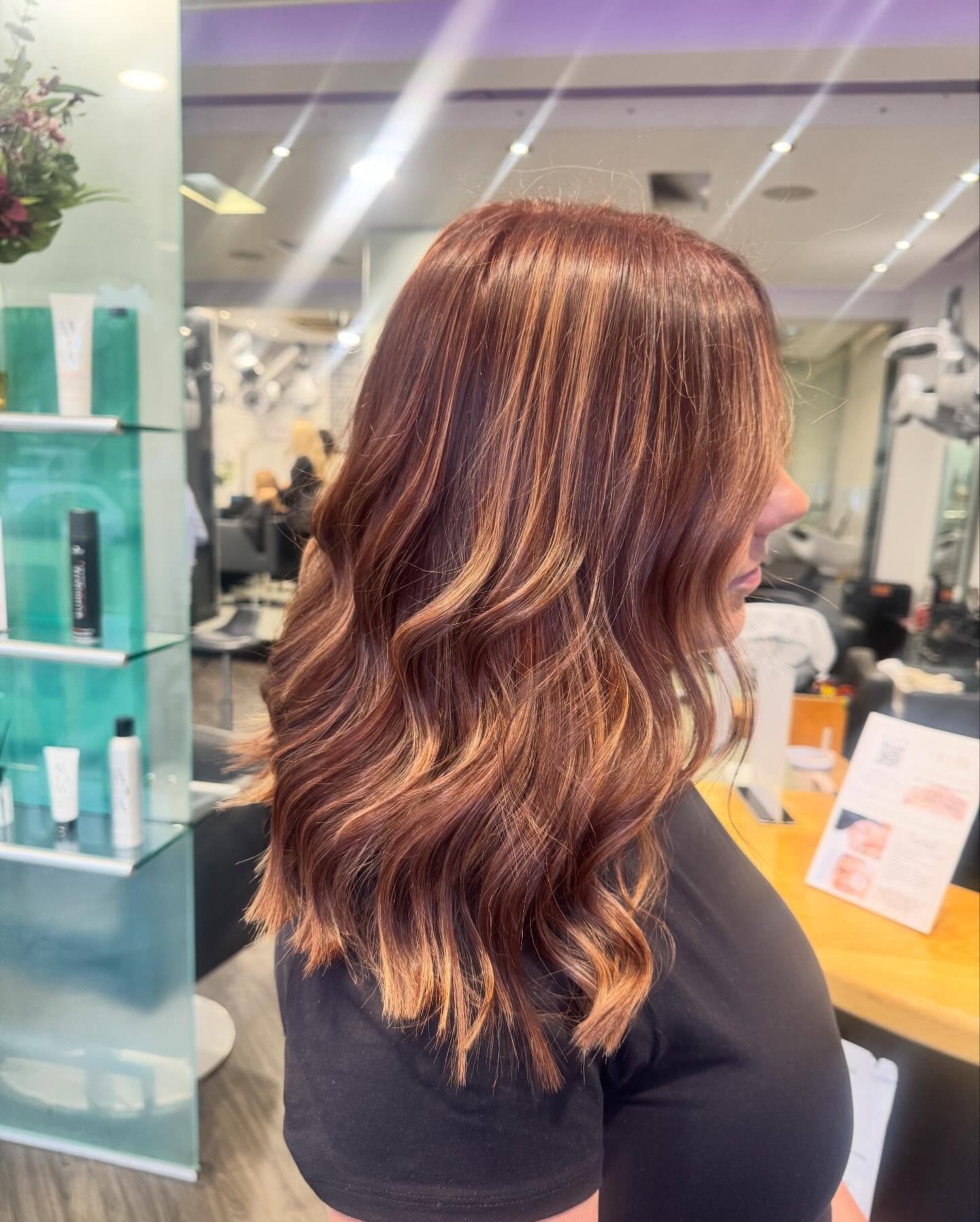 Stunning Colour and Cut by Sarah this afternoon🧡