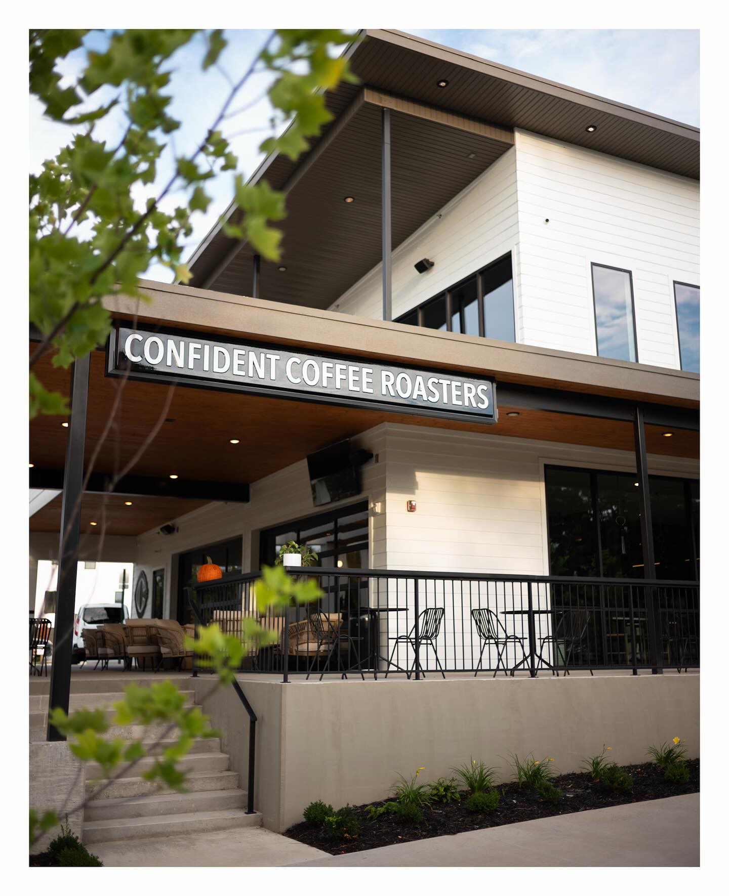 Checking out the new shop in town. Congrats on the opening @confidentcoffee