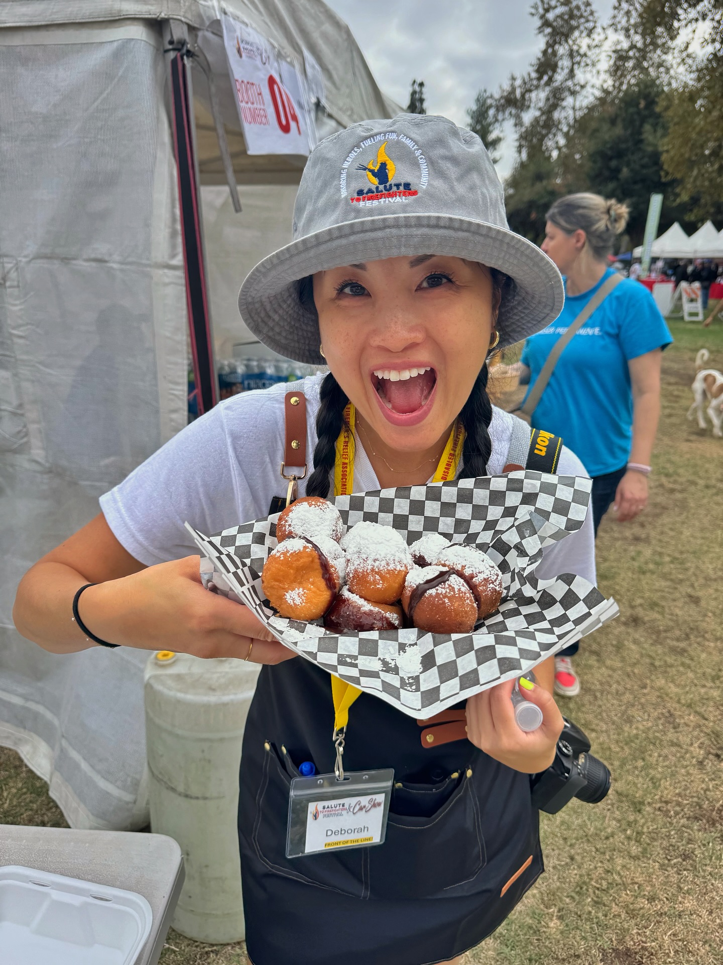 Beignet, done that. 🍩
First Salute to Firefighters Festival & Car Show in the books! Major kudos to @julietbrandolino, @aprilrhood, Kenny, JC and everyone else for all their hard work in pulling off this monstrous inaugural event! 👏🏼
Loved seeing the community come out to rally around and support our LA City firefighters for all the sacrifices they make to keep us safe! 🚒