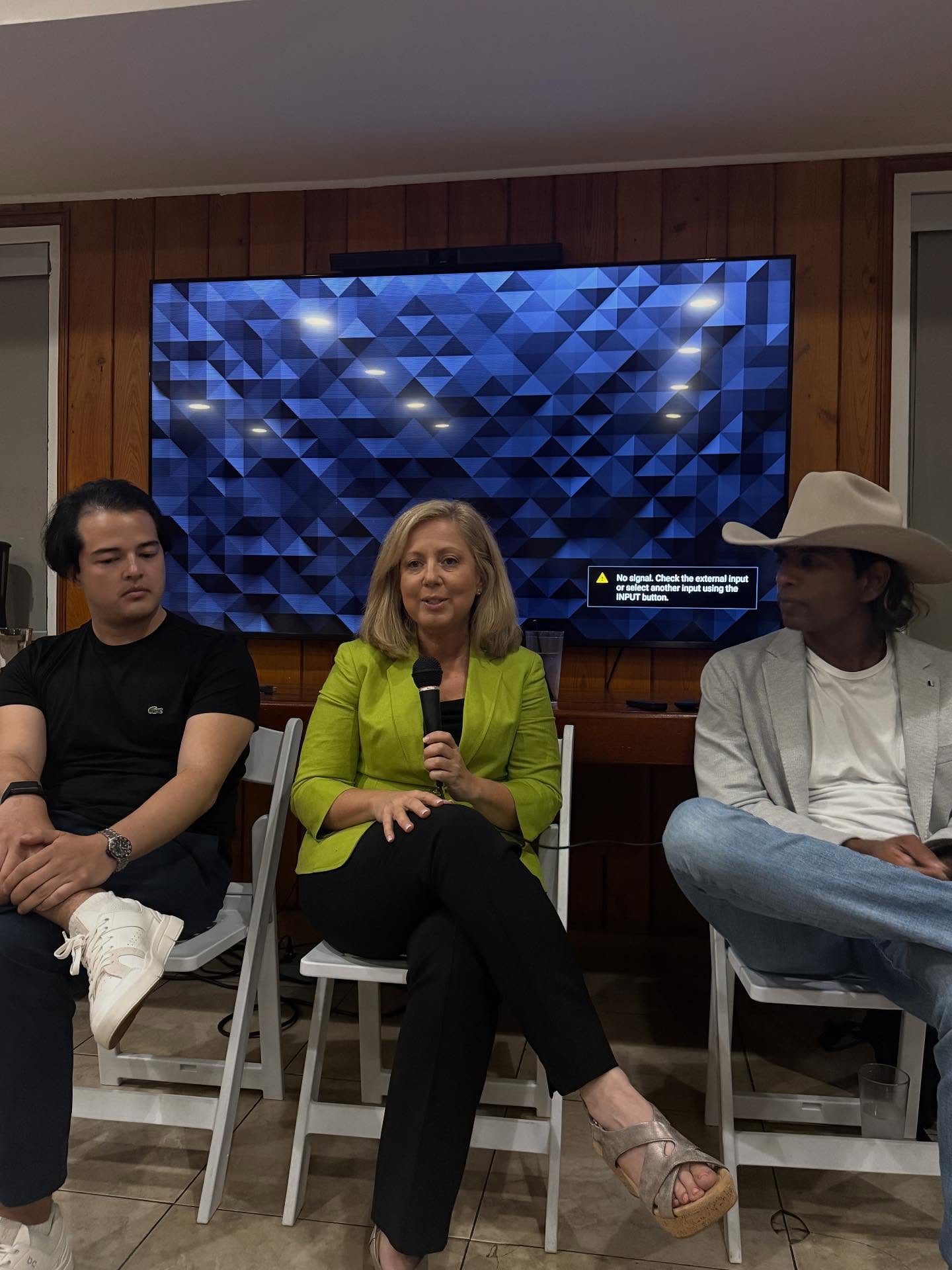 Thank you to everyone who joined us and AI Salon Miami for an evening of innovation and connection at the @miamiyachtclub1927. Together, we explored how AI can drive positive change, from climate resilience to ocean restoration, and how founders are leveraging technology to build a regenerative future.
Highlights included an insightful keynote from Eugenia Di Marco on responsible AI and a powerful panel moderated by Kelsey Rumburg, featuring SkyWind Solutions, Endur Inc., and DOLGO, three startups transforming the ocean space.
This is just the beginning of what’s possible when tech meets purpose.
#AIForGood #BlueTech #SeaworthyCollective #AISalonMiami #OceanInnovation #RegenerativeBusiness #ClimateTech