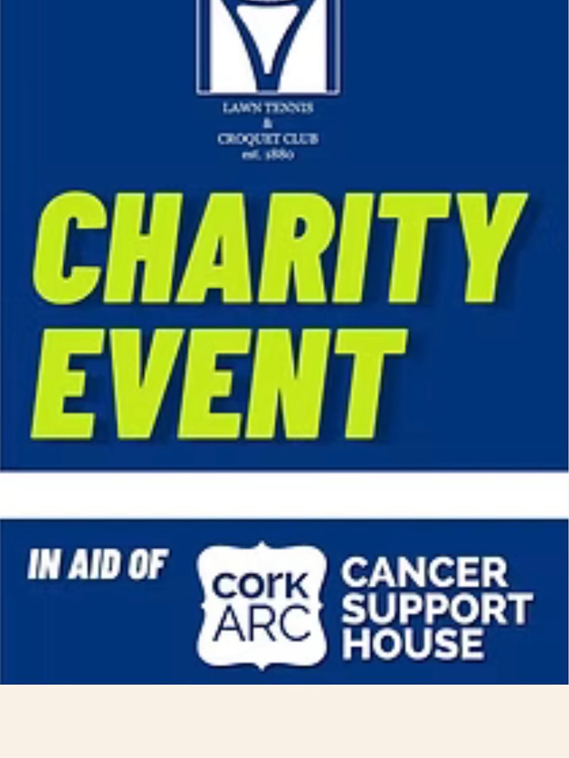 Thank you to everyone who participated in day 2 of our Charity Event in aid of Cork ARC Cancer Support House. @corkarccancer
Today was the turn of the Grade 1-4 players take to the court. Thankfully the weather pulled itself together in time. ☀️
Pat Healy and Aoife Moloney were victorious in the end over Paul Barry and Bronwyn Russell.
Well done Jeremy on another great day, and thanks to Orla for keeping it running so smoothly.
Thank you to everyone for the abundance of lovely food and refreshments, you outdid yourselves!!
🥪 🍰 ☕️ 🍺