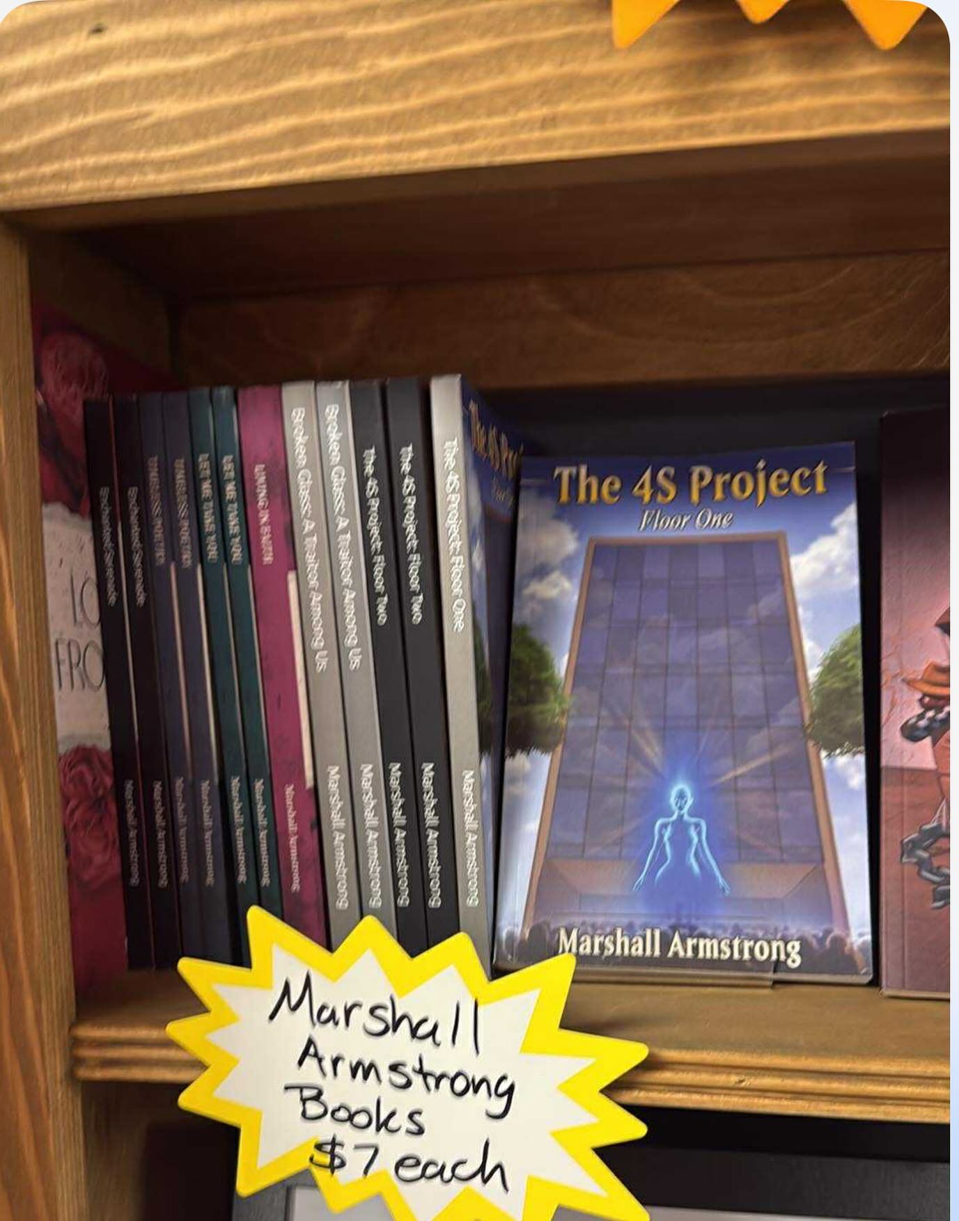 Look at this!! My books are on a shelf at a store in MS!! Thanks @watkinsjeremey for featuring my books.
Y’all can also find these on Amazon or at my website:
www.marshallarmstrong.com
Pick up a copy and support an indie author. 😍🙌🏽🙏
Please leave a review as well. Reviews help with the algorithms across many websites and search engines. Thank you so much!!!
#poetry
#bellespalsypoetryguy
#indieauthorsofinstagram
#iwrite
#authors
#newbooksarehere
#writersofinstagram
#writers
#pleaseleaveareview