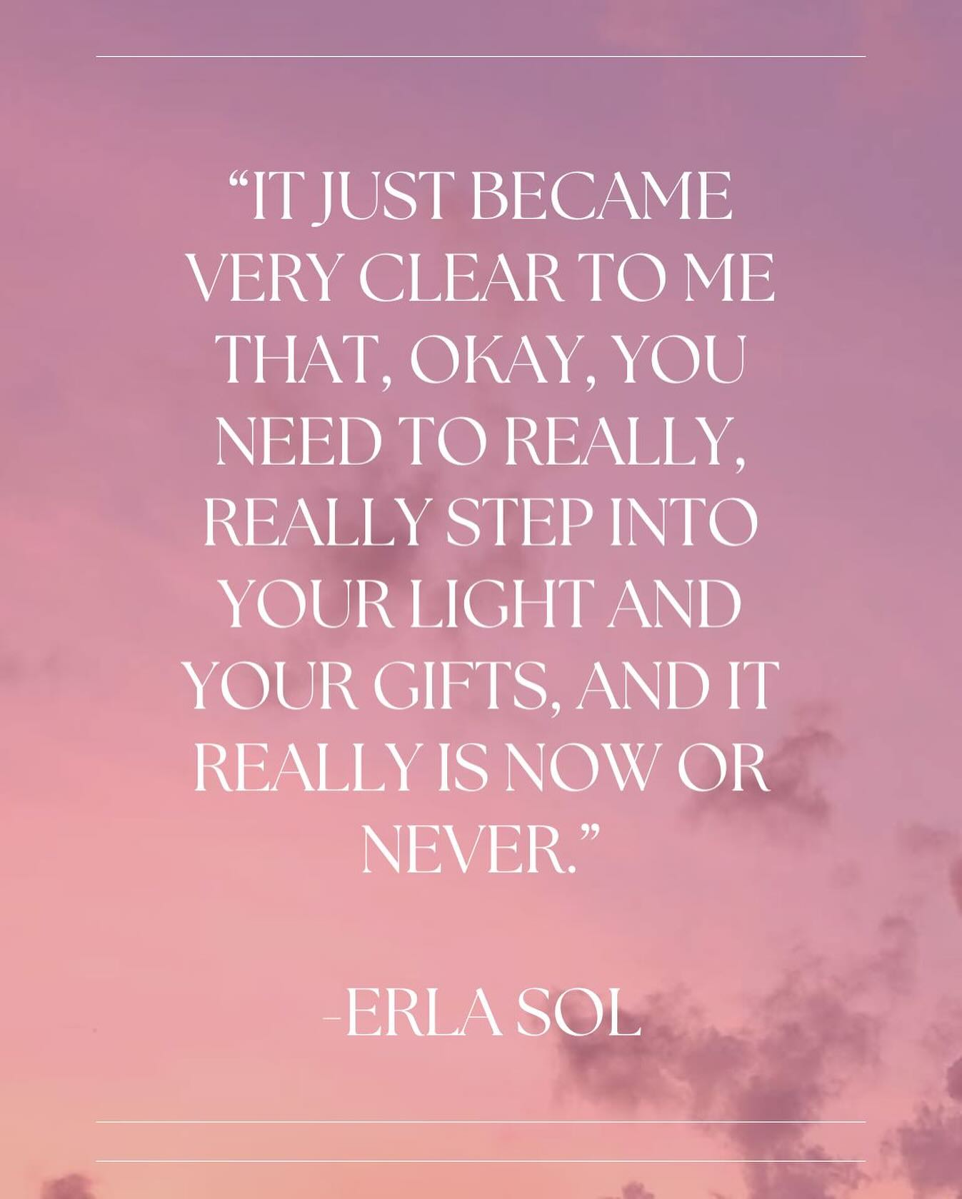 A beautiful moment from @erla__sol ‘s episode on the podcast. It’s such a powerful reminder to tune into the callings of our hearts and souls and to really listen. I also think this is so reassuring to remember when the time for something is meant to be, our soul will make sure we hear the call. Listen to the full episode on Spotify or Apple Podcasts for so much more 🤍✨🥰
#spirituality #spiritualjourney #spiritualwisdom