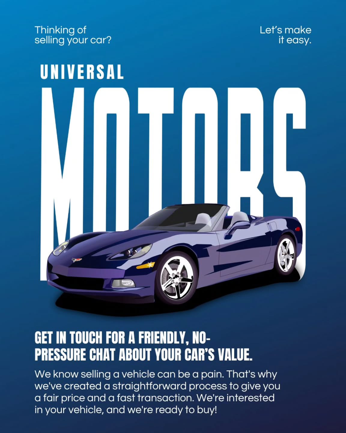 We pride ourselves on helping clients secure excellent value for their vehicles
#instantcash #Mississaugadealership #UniversalMotors #gtacardeals #sellmycar