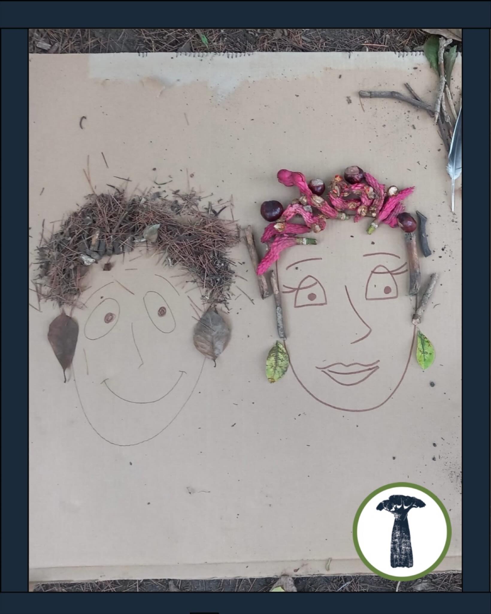 🌿 Forest School Art & Learning 🌿
Using natural resources such as leaves, sticks, stones and petals, children created faces and patterns on the forest floor.
Activities like this support so many areas of development:
✨ Expressive Arts & Design – exploring creativity, imagination and pattern-making
✨ Understanding the World – noticing differences in textures, colours and materials from nature
✨ Mathematics – developing awareness of shape, size, symmetry and sequencing
✨ Communication & Language – talking through their ideas, describing features and collaborating with peers
✨ Personal, Social & Emotional Development – building confidence, problem-solving and teamwork
Forest School experiences like these show children that learning isn’t limited to the classroom – the natural world is full of opportunities to create, explore and grow. 🌲
#outdoorlearning #eyfsforestschool #forestschoolideas