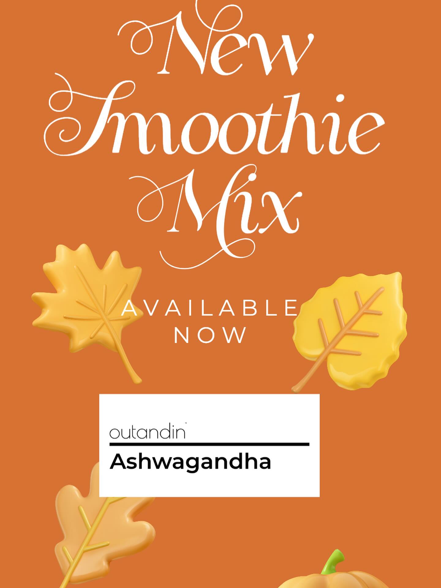 This new Smoothie Mix is so handy. 1 teaspoon a day of Ashwagandha in your morning smoothie or a warm milk drink in the evening and your nervous system will relax, your mind will settle and your body will rest.
https://www.outandin-health.com/product-page/ashwagandha-smoothie-mix