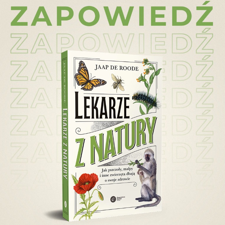 So very cool to see the Polish translation of my @princetonupress book #doctorsbynature, published by @copernicuscenterpress. Love all the beautiful plants and animals. Can't wait to try to read it!