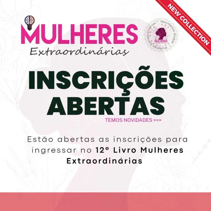 CHEGOU A SUA HORA DE CONTAR A SUA HISTÓRIA.
A 12ª edição de Mulheres Extraordinárias está oficialmente aberta — e, pela primeira vez, vem acompanhada da Formação em Storytelling com Andresa Stipp Anjo, editora e especialista com 28 anos de mercado editorial e 49 publicações em coletâneas e 23 mil grandes obras nacionais e internacionais.
Você não precisa ser escritora.
Precisa apenas ter vivido algo que o mundo precisa ouvir.
📖 São 50 vagas reais para quem deseja transformar sua trajetória em legado, aprendendo diretamente com quem já publicou 980 histórias de mulheres em 58 países.
💫
Eu garanto: a sua melhor versão está dentro de você — e quando você escreve, ela desperta. @andresa_s._anjo_oficial
👉 Siga o Instagram @mulheres_extraordinarias_anjo e faça parte deste grande movimento global de mulheres que estão transformando suas histórias em inspiração.
#querofazerpartemulheresextraodinarias #editoraanjobestseller #livraria #publiquesuahistória