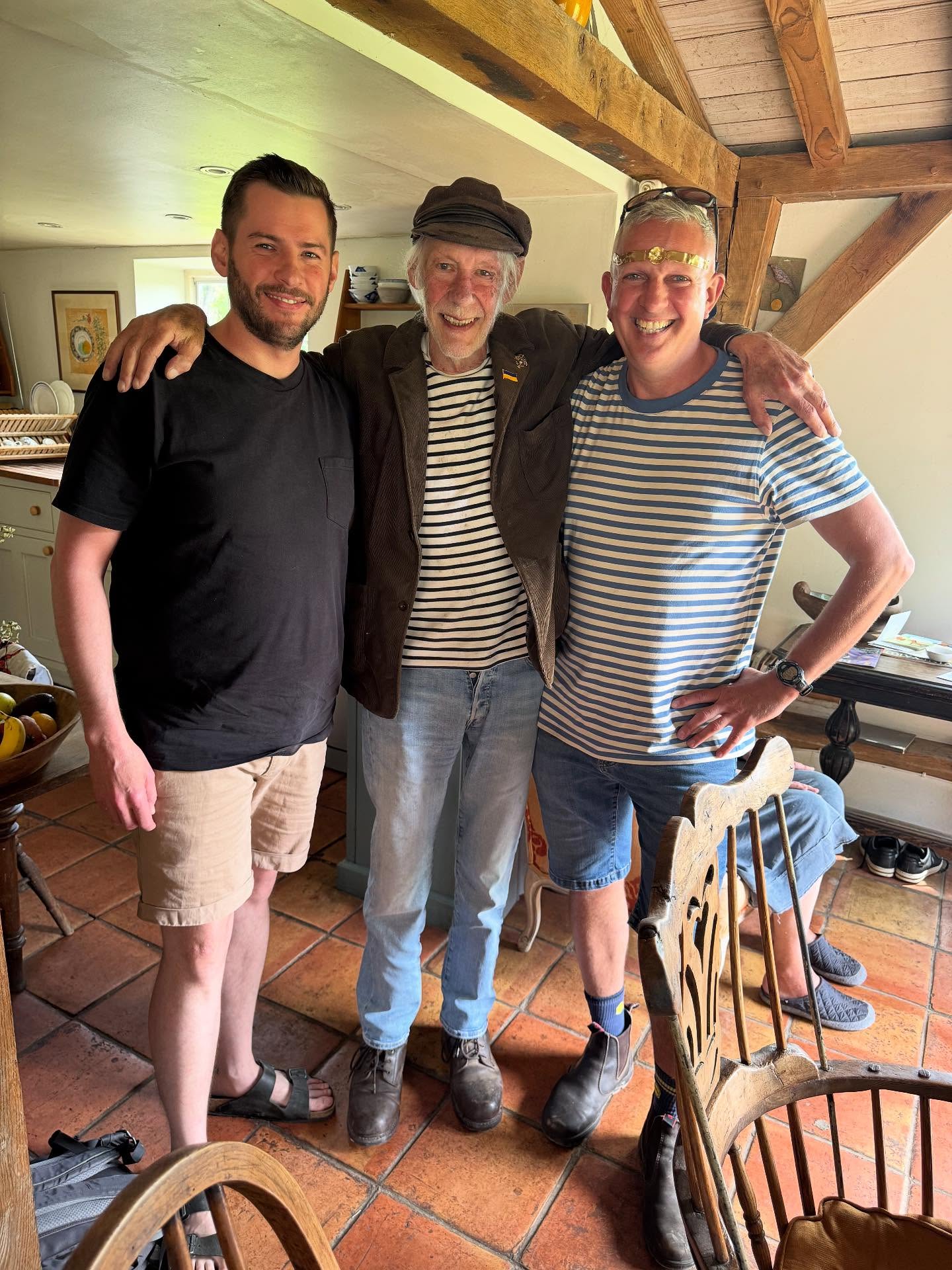 Vale Peter Hall, 1943 - 2025.
My most recent visit to see Peter and Christina at Breaky Botton was on May 1st this year. Peter was kind enough to open six wines, going back to the 2010 Koizumi Yakumo Seyval Blanc, juggled cups of tea, glasses of fizz and his beloved rollie cigarettes, and greeted us with a few choice verses from The Good Ship Venus. There will never be another. Iâm fond of saying that Peter represented one of the few examples in the UK of a true vigneron, someone who grew grapes, made wine, and lived all in the same place. He was without doubt the greatest character Iâve met in the world of wine, and Iâve met a few. He was my favourite raconteur, rebel, pirate and all round beautiful badass. He leaves a great void in our world, Iâll leave it to others more eloquent than me to sum up what he meant to so many.
âIt was in 1974 that a young livestock farmer called Peter Hall decided, in a moment of life-changing temerity, to wave his piglets goodbye and plant 1.6 hectares of vines on the tiny Sussex farm he tenanted, and which he and his second wife Christina now own. This place is called Breaky Bottom. There were 150 hectares in production in the UK in 1975; by 2020 it had exceeded 3,800 hectares. Only the quixotic chanced it back in the â70s. A sense of aesthetic rightness pervades everything at Breaky Bottom. It is a place of much-assailed perfection. There is a vision here. Music and wine draw on the same vein of inspiration. We taste the music of place. This is not the only way to make great wine, but it is definitely one way.â
Andrew Jefford, Drinking with the Valkyries, 2022
âHallâs reign as one of Englandâs most revered winemakers was earned not by squeezing into a specific mold, but because he refused to do so. For many itâs hard to imagine a world without Peter Hall and Breaky Bottom. Those who have visited this verdant burrow over the decades understand its magicâ
Christina Pickard, Wine Enthusiast, December 2024
Peter on his tractor 1984, photo credit @breaky_bottom
@andrewcjefford @christinakpickard @rebeccapalmer.0 @corneyandbarrow @wineenthusiast @ollysmith @rob_buys_wine @bampwine