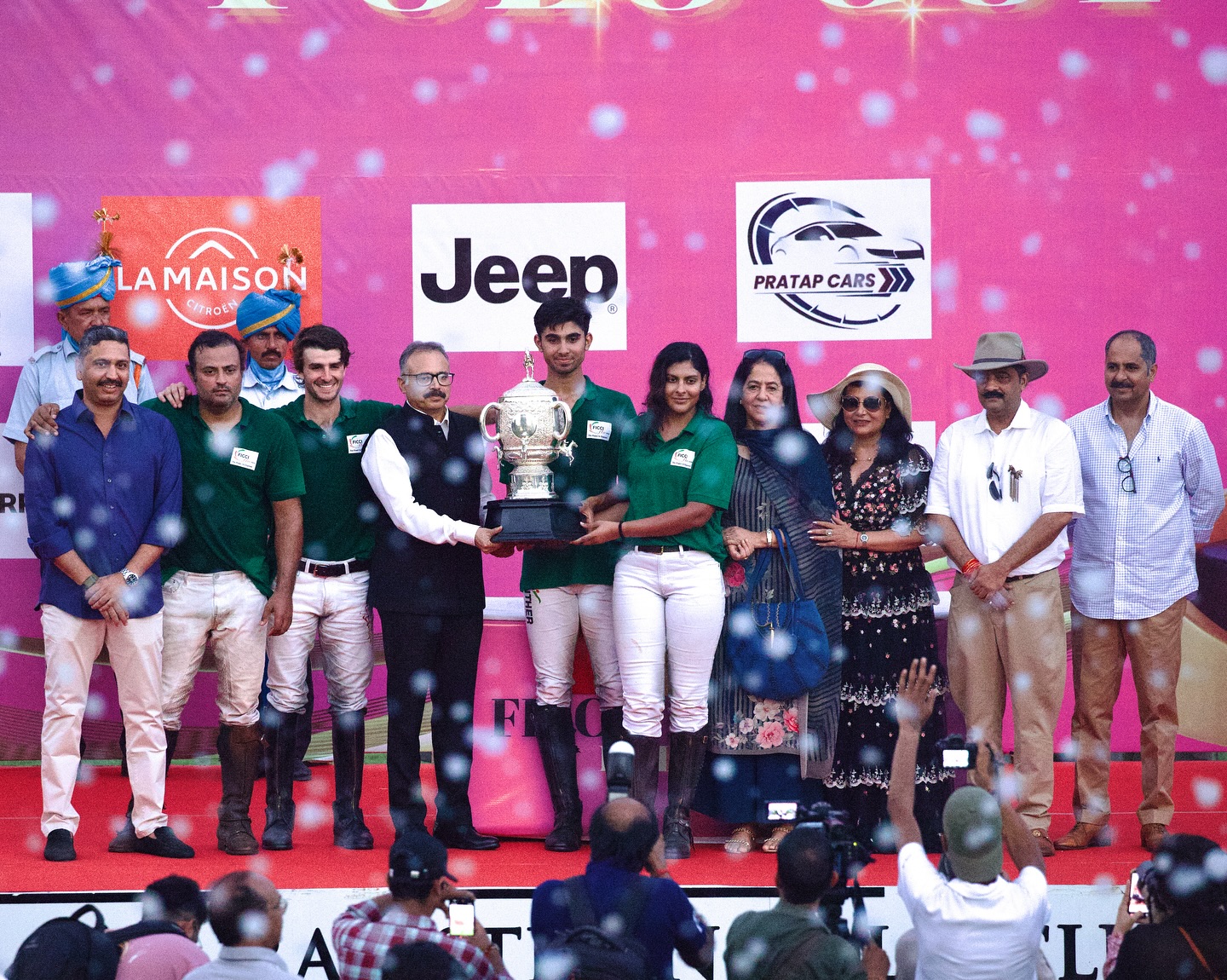 FICCI FLO JAIPUR POLO CUP 🏆
Congratulations to Power Drive for lifting the cup in glory.
#rajasthanpoloclub
#jaipurpoloseason2025
#exhibitionmatch
📸 @penera__