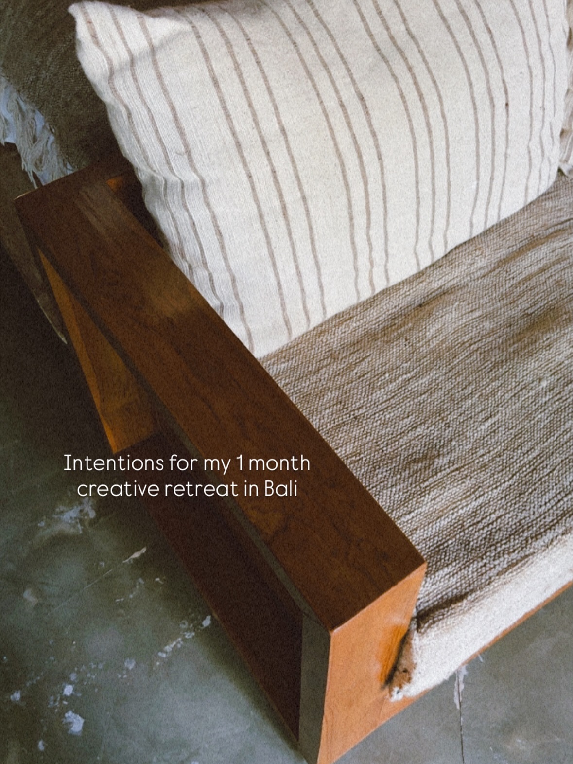 I’m back in Bali for my annual 1 month creative retreat. A time that I carve out of my busy schedule to go back to this tropical paradise that has shaped me and my creative life so much.
I would normally work remotely and don’t get me wrong digital nomad life here is great - early morning surf, late morning breakfast and coffee before heading to work and then go watch the sunset at the beach sipping on a coconut - it does sound like the dream right?
This time I put out an offer that I called „Illustration for accomodation“. My intention was to get to stay in beautiful places and also do more of my water colour illustrations again. I reached out to lots of people but then I started to notice the hustle I felt behind making this happen. And stopped.
Asking myself why am I really doing this?
There was a few answers…get my illustrations out there, do watercolour originals again, save a bit of money…but in the end: It’s just what I‘m programmed to do as a self-employed creative. Always fill your time with something „usefull“ and because I also enjoy what I‘m doing I almost forgot that creativity is fuelled by empty space, free time and also „being bored“. When is the last time you felt bored?
I honestly can’t remember, I have a thousand ideas and projects in my head all the time and always feel my day is too short. So this is my intention for this month: Feel bored again. For that I know I have to consciously move a few things out of my daily routine and will replace them with other things. And from there I go explore.
I will still drop in here sometimes and also have a few projects that I want to post about. But there won’t so many story updates as tempting as it is to fill this with photos of paradise. This time paradise is for my eyes, heart and soul. To then pour into my creative work so you can all see and feel it 🌟
Excited to explore being bored! Let me know if you have any podcast or book recommendations 🙏🏽