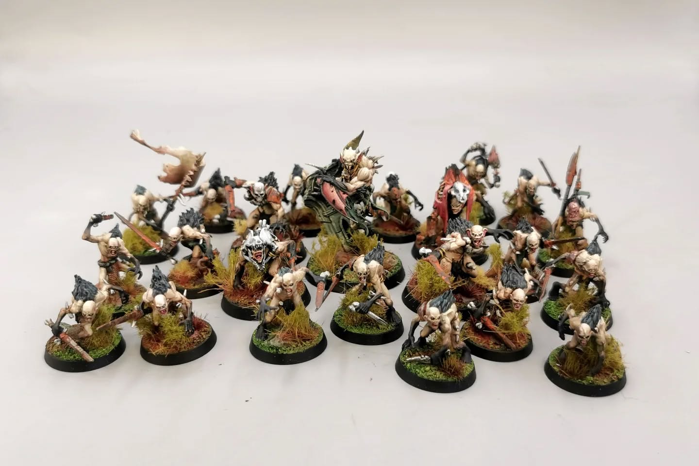 Ma bande pour Sol Braynia !
À partir des goules de Warhammer, Spearhead et Warcry
Table Top Niveau 3 - Master
Il manque encore un champion et le Monstre a finir !
#warhammer #warhammerfantasy #warhammercommunity #warhammerghouls #warhammerspearhead #spearhead #flesheaters #flesheatercourts #aos #ageofsigmarminiature #aosminis #aosghouls #ghouls #wip #art #paintingart #spearheads #warcry #goule #solbraynia #warband #mordheim