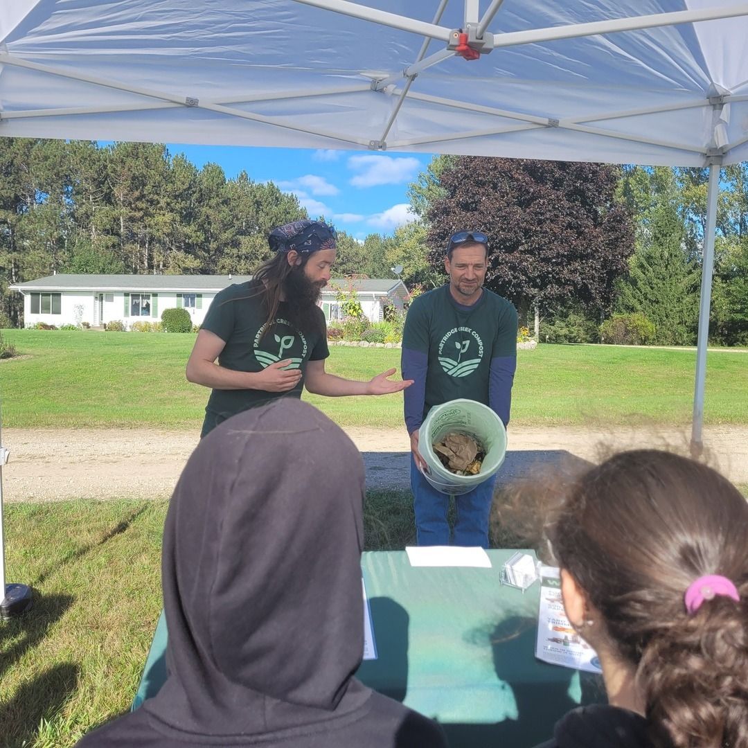 We’d like to thank the Marquette & Alger Conservation Districts and MSU Extension for inviting us to the 15th Annual Agripalooza at the MSU Upper Peninsula Research and Extension Center in Chatham last Friday! We had so much fun sharing the wonders of composting with over 300 enthusiastic 5th graders. Students got to connect with many agricultural leaders in the community and discover how their families can start composting at home. What a blast!
Photo Cred to Marquette County Conservation District
#agripalooza #compost