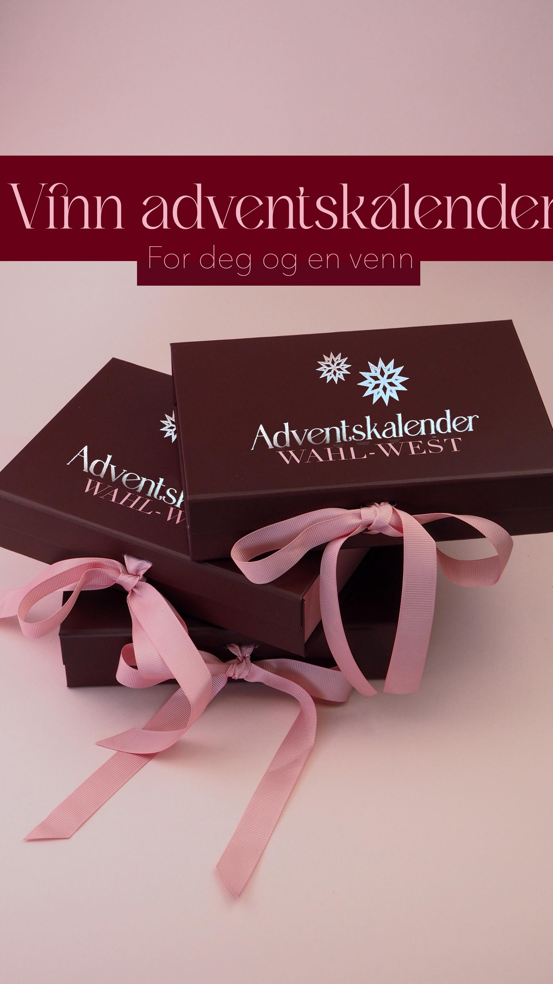 Vinn årets julekalender for deg og en venn! 👏🏼🙋🏻♀️
For å feire årets slipp av julekalender, trekker jeg en heldig vinner som får en skreddersydd julekalender til seg selv og en venn ✨ Alt du må gjøre for å være med i trekningen er:
✨ Følge @wahlwest
✨ Like innlegget
Hver kalender inneholder 6 smykker og har en verdi på 2.995 NOK og dere får skreddersy én hver 🧚🏼
Hvem vil du dele premien med? Tag vedkommende under 👇🏼
Vinneren trekkes søndag 5. oktober, og da lanseres også kalenderen på nett ✨ Lykke til!