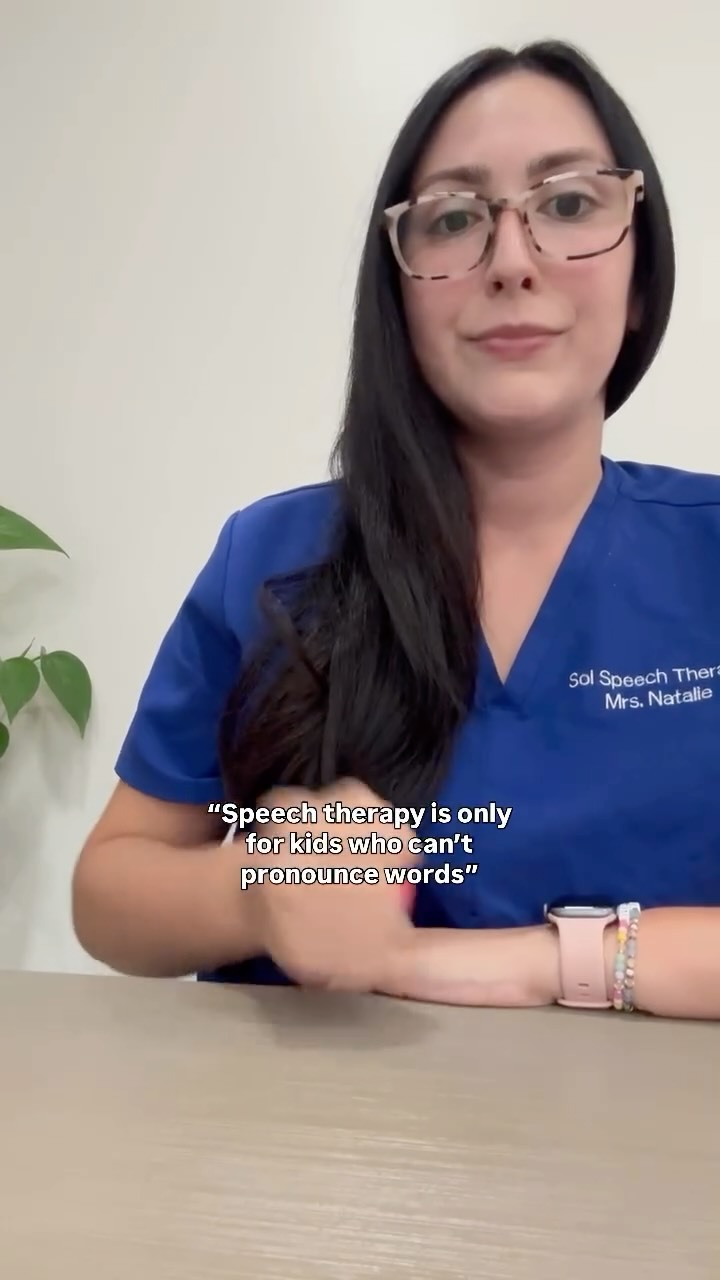 Speech therapy myths you probably heard before & why we don’t agree 👇
❌ ‘It’s only for kids who can’t say certain sounds.’
❌ ‘You’ll grow out of it.’
❌ ‘Being bilingual is confusing’
+ so much more!
✅ Speech therapy helps with communication, social skills, stuttering, voice, language, cognitive skills, and more — for kids and adults. It’s about helping people connect, not just correcting speech sounds.” 💬🧠💡
#SpeechTherapyMyths #SLPawareness #MoreThanSpeech #SLPTruths #CommunicationIsKey