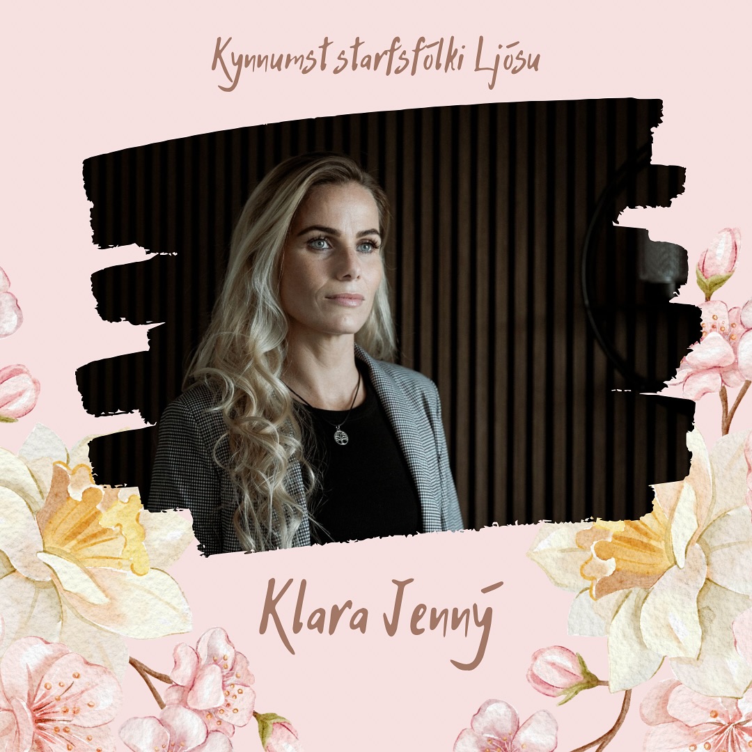 Yndislega Klara Jenný er að bætast í starfsmannahóp Ljósu. Við bjóðum hana hjartanlega velkomna 🤍