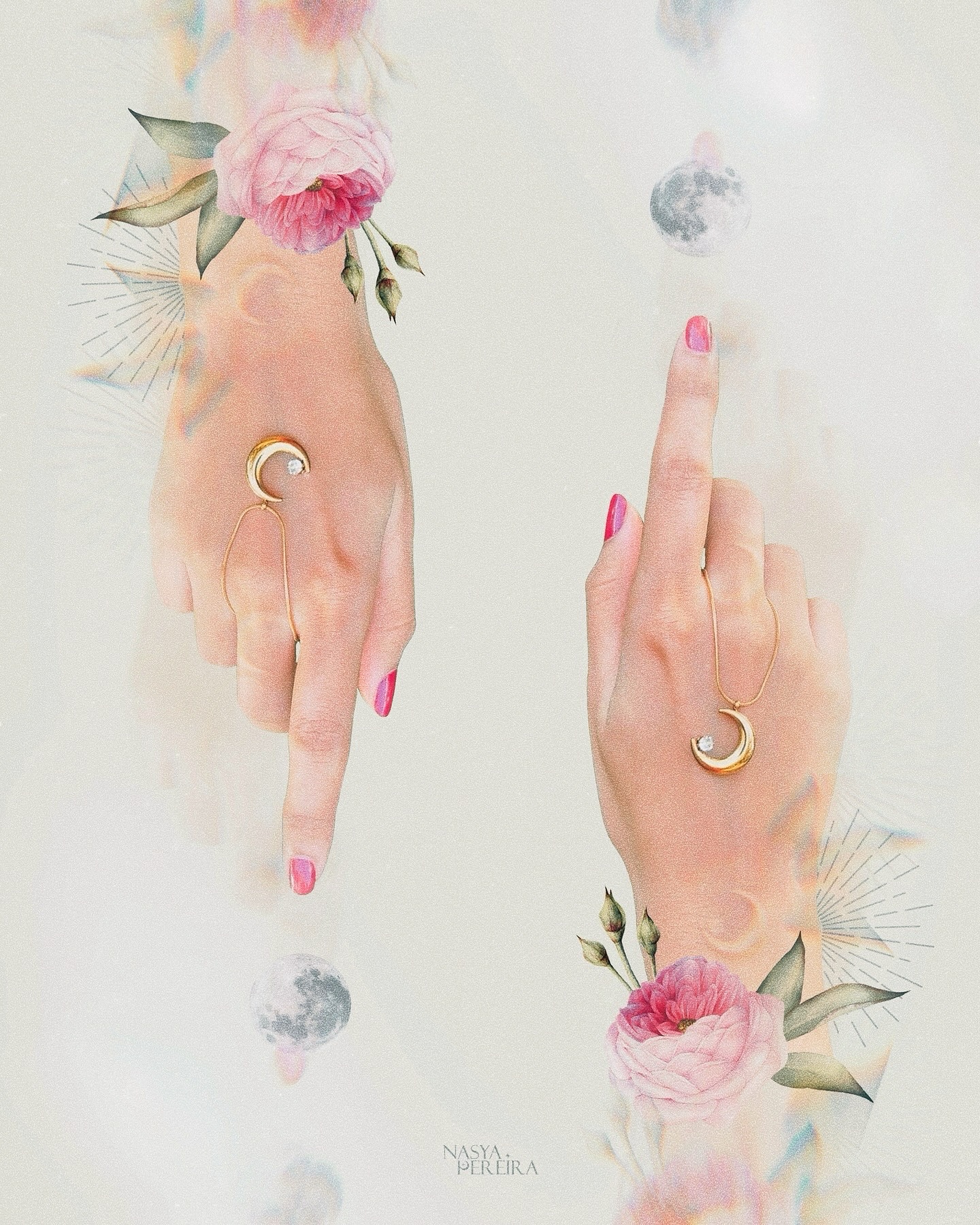 Whispers of the Moon ๐ Artwork by Nasya Pereira
artwork shot, edited / designed by me ยฉ @nasyagoafreak
jewelry by @heybonita__
hands @nasyagoafreak
Goa, 2025
#NasyaPereiraDesigns #jewelrydesign #editorialdesign