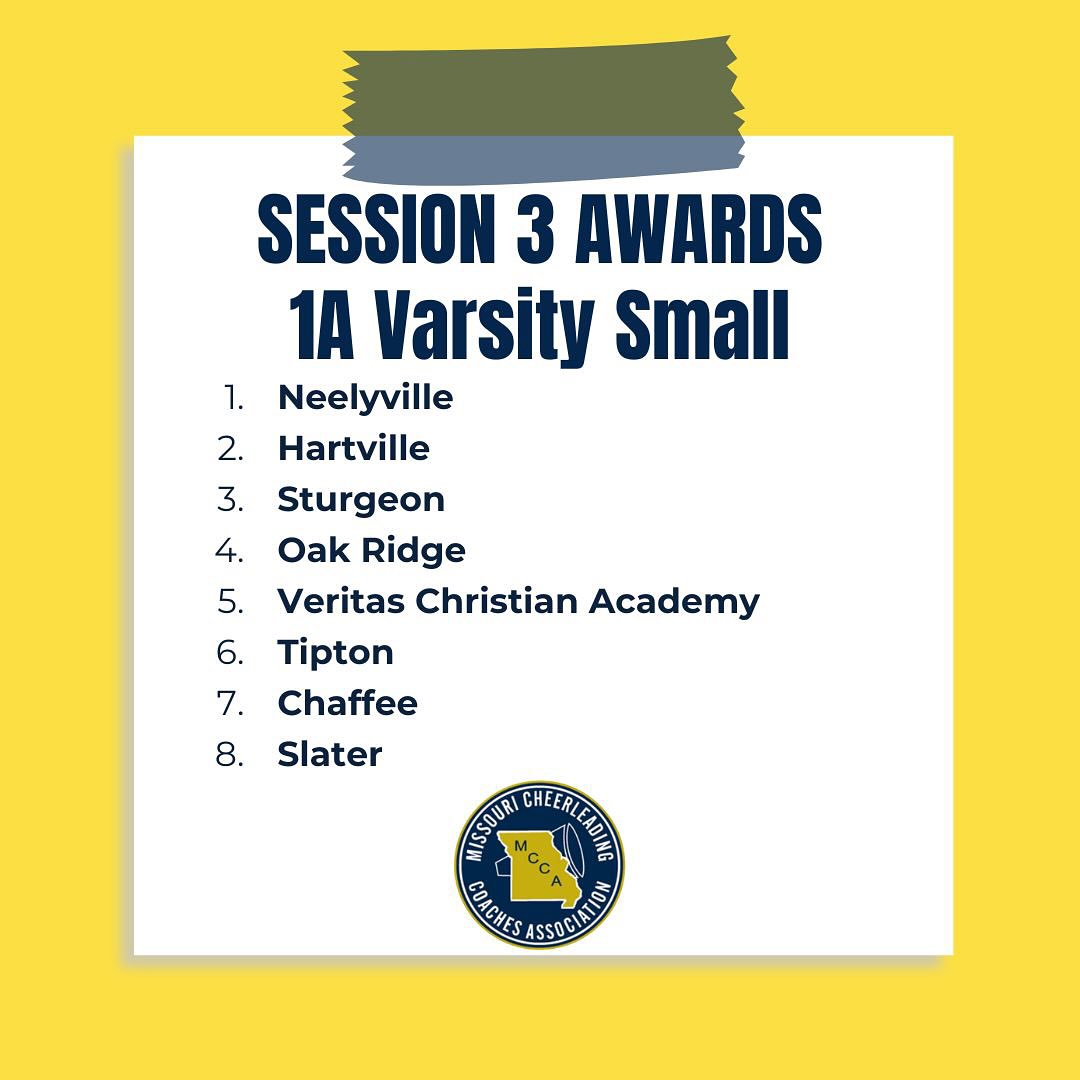 STL SESSION THREE AWARDS‼️