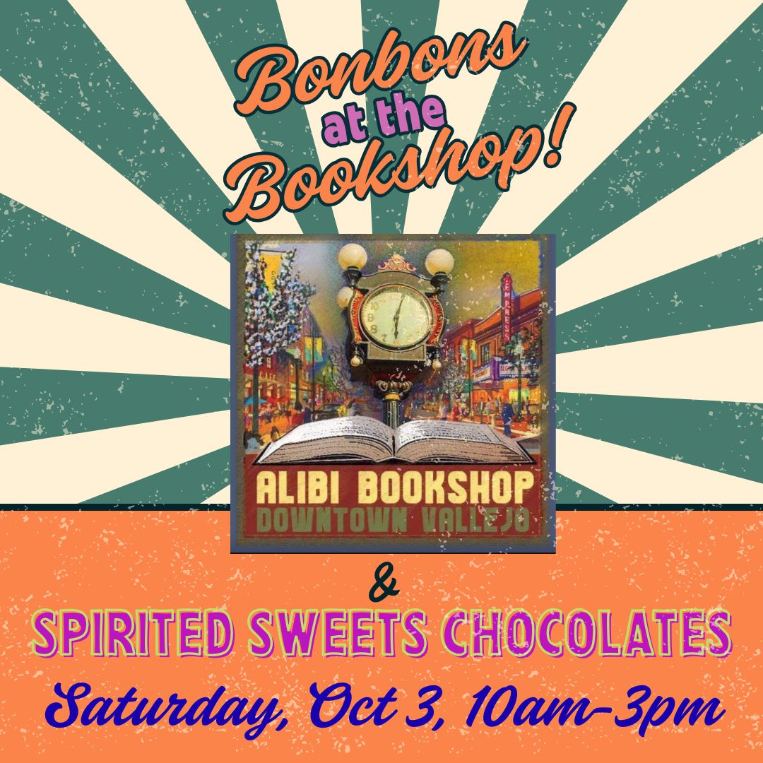 Bonbons at the Bookshop SALE!
Help! I made too many chocolate bonbons for my last event! To help get them into chocolate-hungry tummies quick, I've taken 40% off the regular prices! The 4 piece box is $12 (regularly $20), and the 6 piece box is $18 (regularly $30)!
Pre-order now to get the BEST selection!
Pick up is my Saturday, October 4th PopUp at Alibi Bookshop, 642 Marin Street, Vallejo, from 10am-3pm. And pick up a book to read while you're eating bonbons! (Shipping is also available, please ask)
To place your pre-order, send me a private message with your selection, and pre-pay via Venmo, PayPal, or Credit/Debit card. Let me know how you would like to pay and I will send a payment link when you place your order.
Mix and match your 4 or 6 piece box from this list of available flavors:
Mai Tai Curd - All of the ingredients of the cocktail in a tart lime curd!
'Gardenia' Honey Caramel - (Non Alcoholic) A lightly spiced gooey honey caramel based on the ‘Gardenia Mix’ used in the Pearl Diver cocktail.
Coffee Head - (Plant Based) 66% cacao semi sweet chocolate ganache with my award winning spiced coffee liqueur, oat creamer, vegan butter, with a 66% cacao chocolate (no dairy) shell.
Bloody Orange Hearts - Filled with my Blood Orange liqueur-flavored semi-sweet chocolate ganache.
#chocolate
#boozychocolate
#spookychocolate
#boozeinfusedbonbons
#rum
#finechocolatemadefun
#fairtradechocolate
#handmadechocolate
#twicethevice
#givegreatchocolate
#vintagemolds
#edibleart
#tiki
#horror
#popculture
#womenownedbusinesses
#indiemaker
#eatyourheartout
#darkchocolateart
#horrorchocolates
#gothtikichocolate