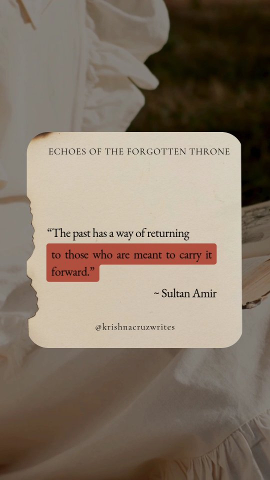 Legacy always finds the hands ready to hold it.
Follow Omar's journey into claiming what was truly his.
#historicalfiction #philippinehistory #maranaoheritage #wrìterslife #filipinohistoricalfiction #maranaoculture #kidapawancity #krishnacruzwrites #maranao