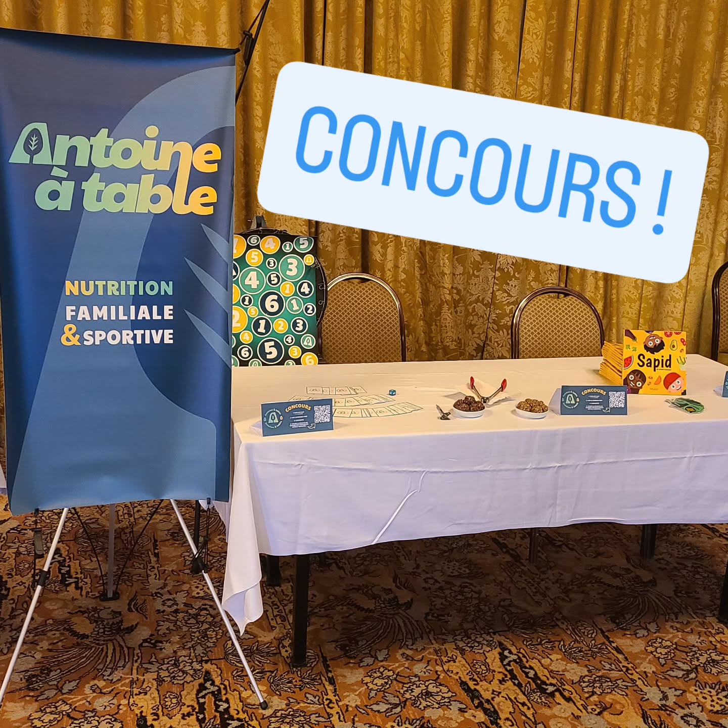 Une autre cool événement aujourd'hui !
Je suis au Château Montebello pour la PREMIÈRE ÉDITION de leur foire sur la santé et le bien-être !
J'en profites pour offrir une séance d'évaluation initiale gratuite contre un abonnement, un like et un commentaire sous cette publication !
#santé #nutrition #concours #dietetiste