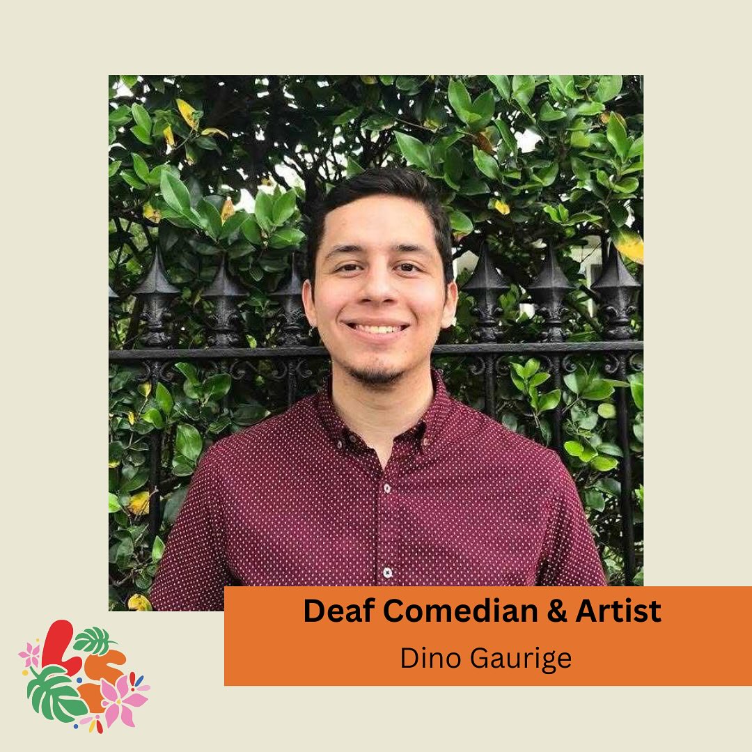 DINO GAURIGE
.
.
.
Gay Deaf Comedian Exploring Chicago’s Streets. Part time artist, full time Deaf content creator. | @dinogaurosaur
.
.
.
Nationally 🌿: Mexico
.
.
.
Link: https://youtu.be/6SDeQHMPkUA
.
.
.
#latinesordos #latinespotlight #wecan #latinoamérica #latino #latinownedbusiness #hispanicheritagemonth #latinesordoscan