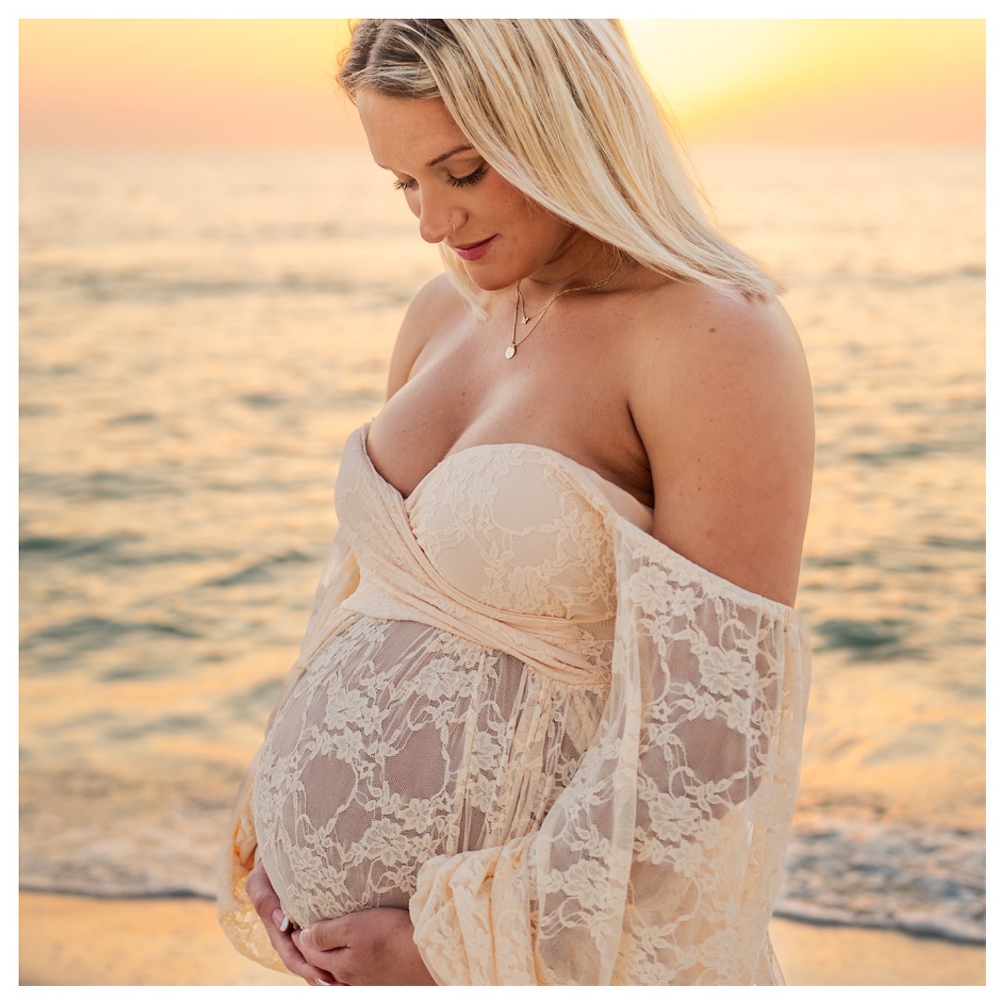 A gorgeous sunset with a gorgeous mama. #swflphotographer #naplesphotographer #ftmyersphotographer #bonitaspringsphotographer