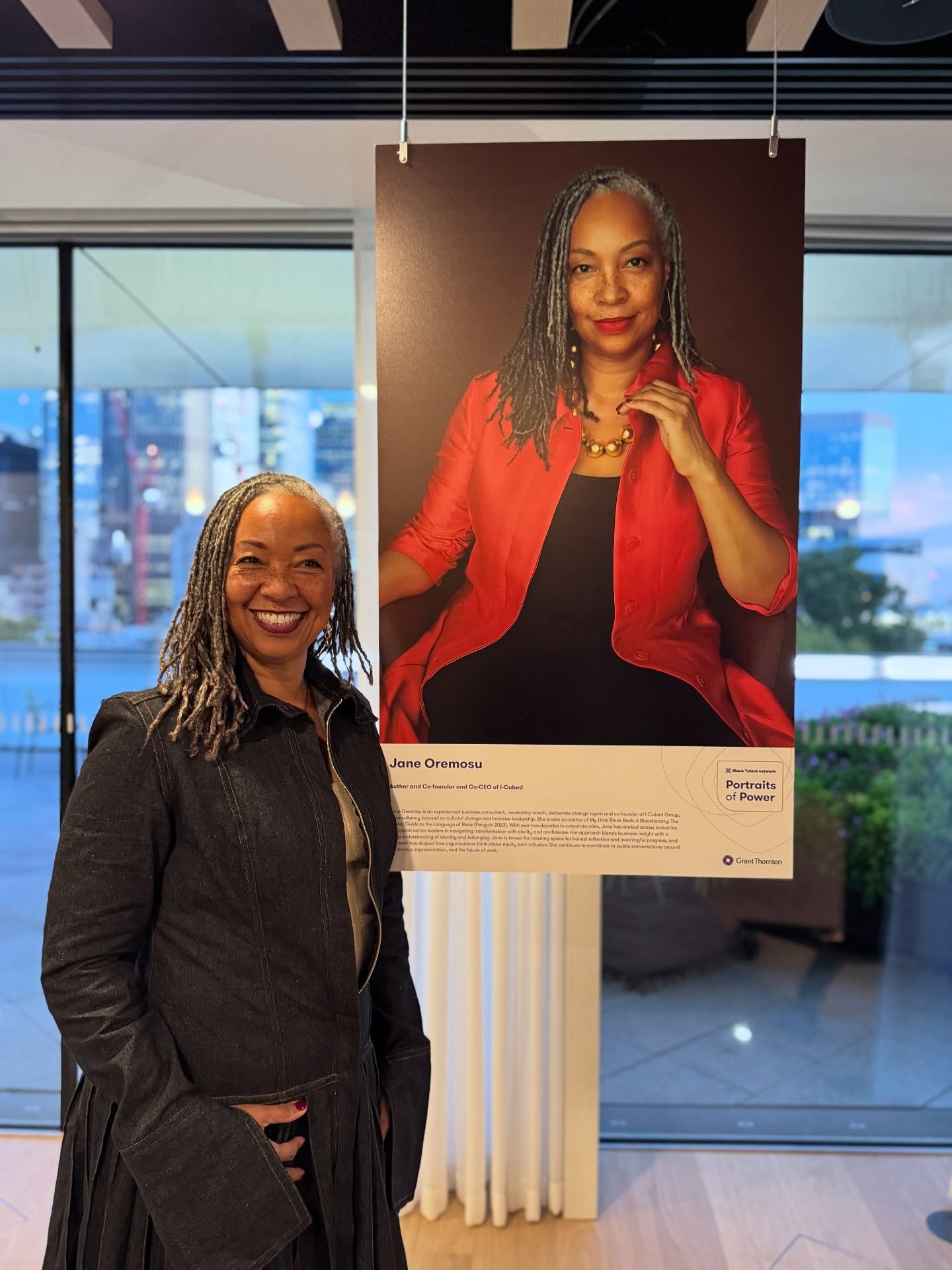 What a moment! Thank you @grantthorntonuk for featuring Jane and Maggie in your Portraits of Power exhibition in mark of Black History Month. We feel honoured to have been photographed with such talented individuals 🌟
#photography #blackhistorymonth #BHM #bhm2025 #portraits #portraiture