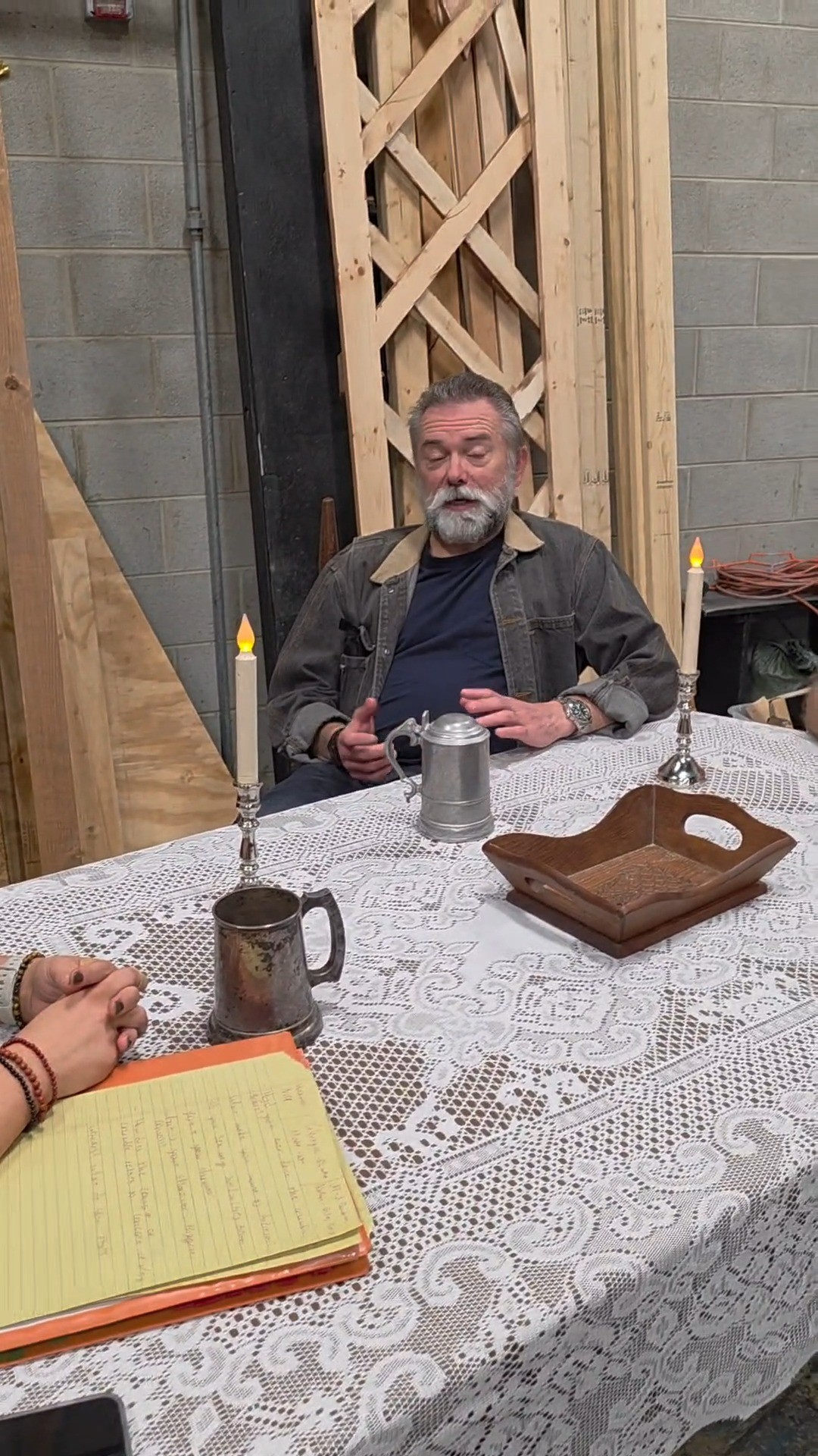 Our latest video in our series of Crucible cast interviews features JR Hontz (Judge Danforth) and Nathan Rosen (Giles Corey) as they share the most pressing concerns of their characters. Tickets available now at the link in our profile. The show opens next Friday!