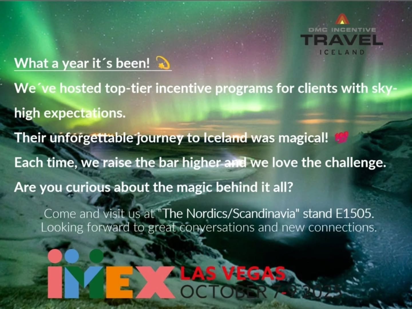 Cant wait to catch up at Imex Las Vegas 🇮🇸