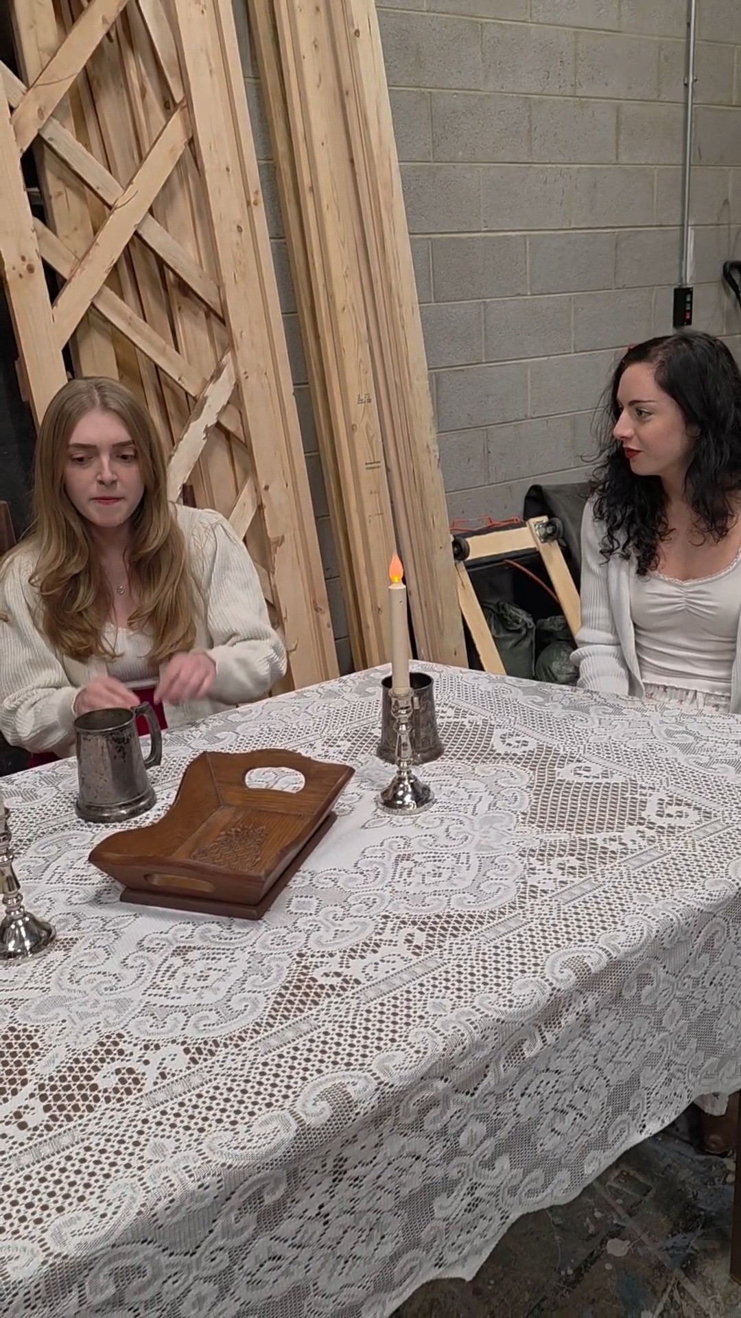 We continue our interview series with cast members from The Crucible with our Mary (Delaney Gregg) and Abigail (Carly Brownstein) as they share what they think their character's biggest concerns are in the play. The Crucible opens Friday! Tickets on sale now at the link in our profile!