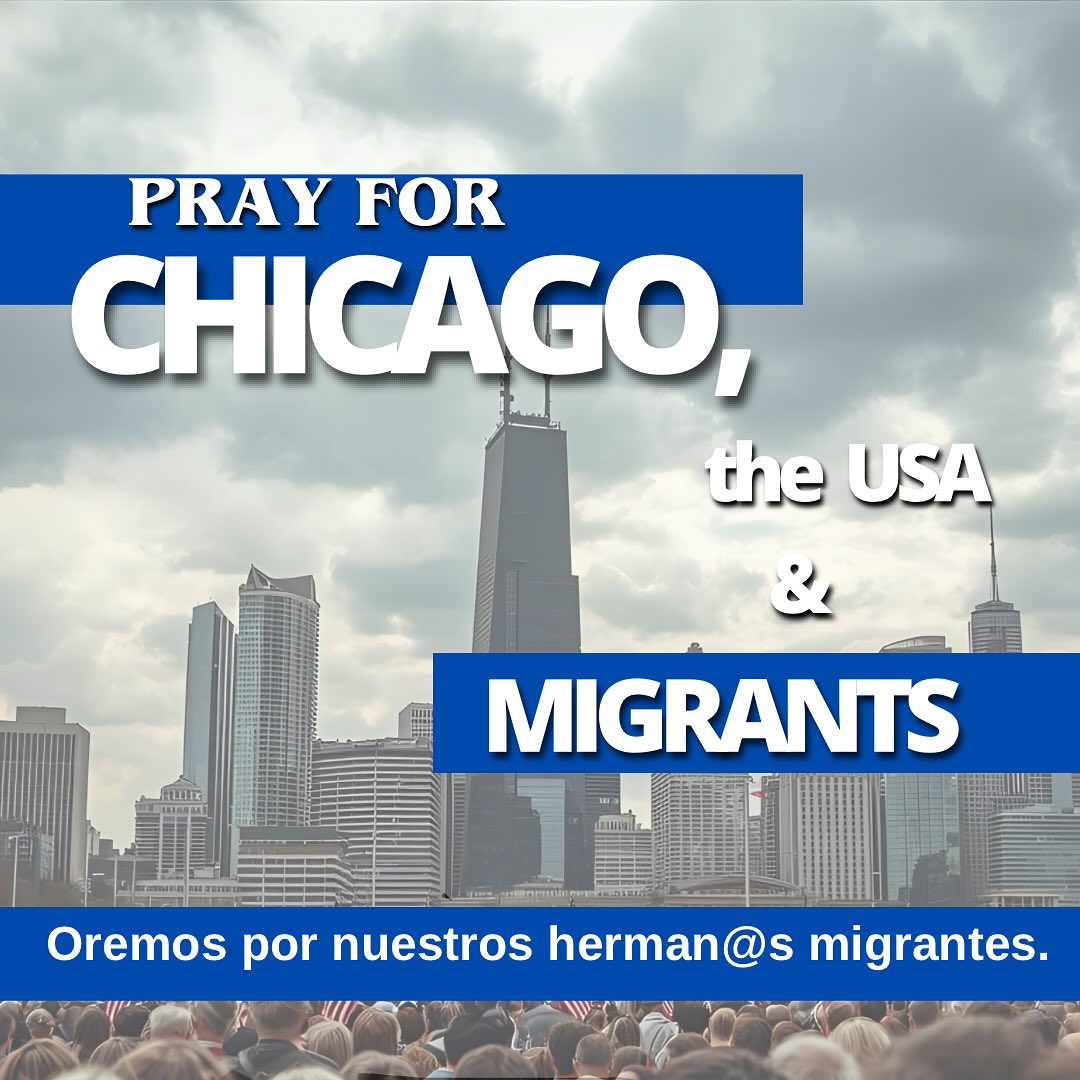 Hope has no borders. / La esperanza no tiene fronteras.
💫 Pray & share for our migrant community.
🙏 Oremos y compartamos por nuestr@s herman@s migrantes.
#PrayForChicago #Migrants #Unidad
#paperdoors #puertasdepapel