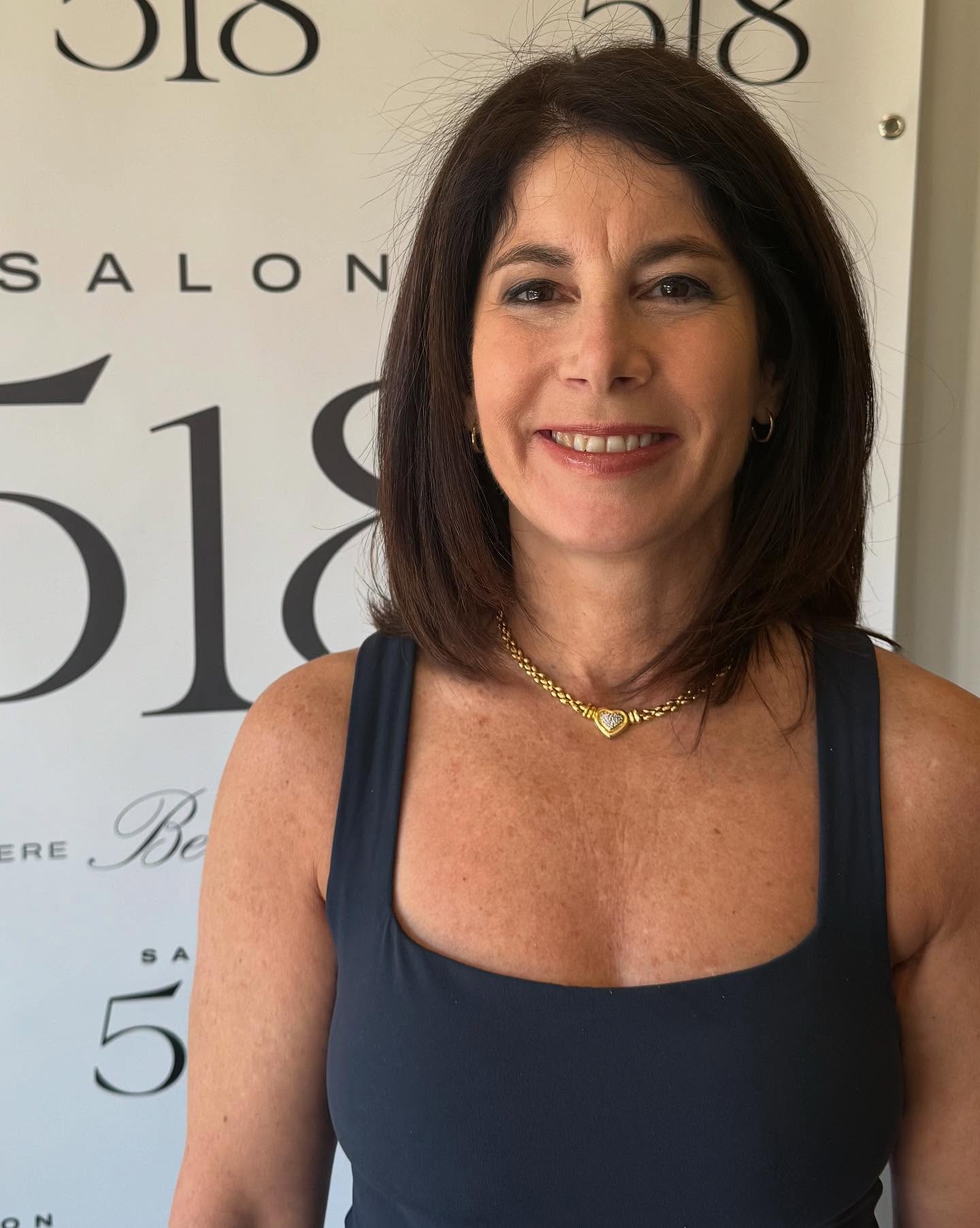 Getting ready to attend a wedding. Blow out by Karen; Makeup by Jay #shorthillsmakeup #shorthillssalon #shorthillsmoms #millburnmoms #makeupnewjersey