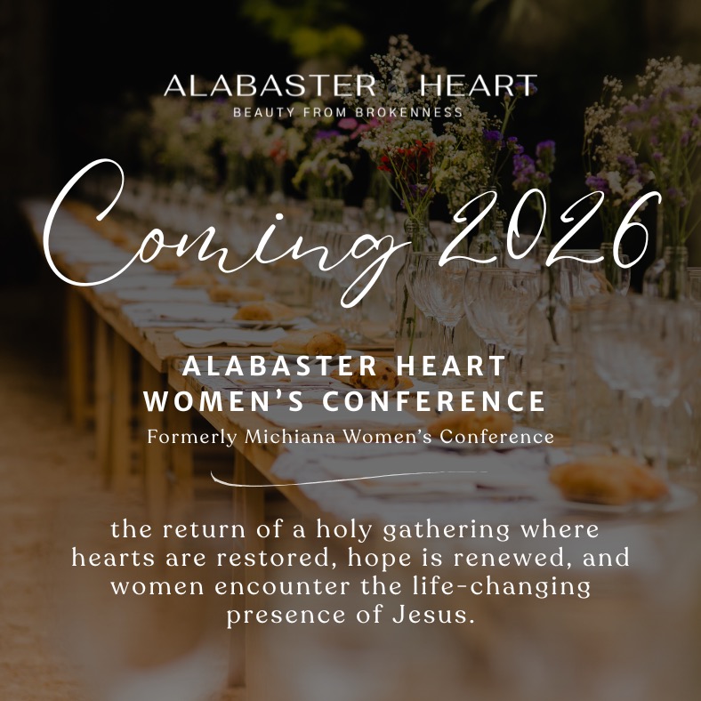 ļæ¼šæSAVE THE DATE: October 3, 2026šæ
ļæ¼
After a two-year pause⦠our women's conference is returning in 2026! šš
ļæ¼
Formerly known as the Michiana Womenās Conference, this precious gathering is now the Alabaster Heart Womenās Conference ā a space created for women to:
ļæ¼
šæEncounter the holy presence of God in life-changing ways
ļæ¼šæBe reminded of their immeasurable worth in Christ
ļæ¼šæDiscover beauty (Jesus) in their brokenness
ļæ¼šæBe renewed in unshakable hope and joy
ļæ¼šæA day set apart to pause, pour out, and be filled again
This isnāt just an event ā itās an invitation. A call to come away and be with Jesus. To worship in His holy presence, connect authentically, be transformed by His love, and be renewed by the unshakable hope found in Jesus.
ļæ¼
š„SAVE the date and mark on your calendar now - October 3, 2026 You won't want to miss this day!
ļæ¼
ā© Location: TBA, details later⦠but for now, šæTag your friends and share to let everyone know ā weāre back to spread the good news and can't wait to be with you all again!
ļæ¼
Head over to our website at alabasteheart.com to subscribe to our newsletter and read our new blog post, "It's Time to Gather Again."
.
.
.
#friendship #communitymatters #alabasterhrt #alabasterheartgathering #worshiptogether #sweetaroma #GoodnessOfGod #SisterhoodInChrist #womenintheword #childofGod #DaughterOfAKing #FaithHopeAndLove #holiness #SetApartAndChosen #beautyfrombrokenness #authenticcommunity