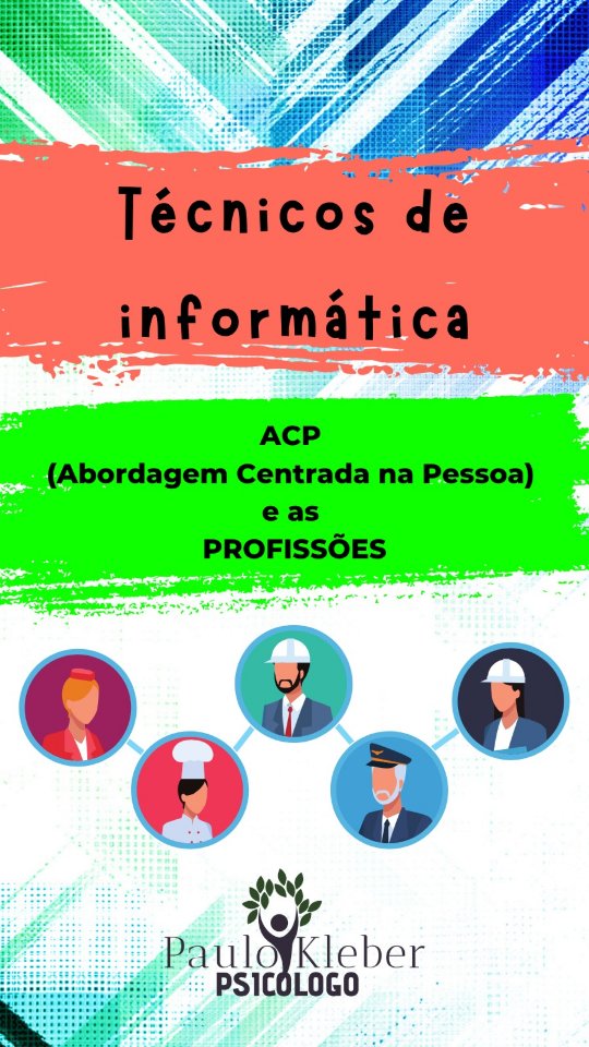 Atenção, técnicos de informática! A abordagem centrada na pessoa tem muito conteúdo para você! Muito além de comandos e prompts, o exercício da profissão com excelência passa pela compreensão do outro, a partir da observação e escuta.
Psicólogo Paulo Kleber
CRP 16/9214
.
.
#informática #ti #psicologoonline #paulokleberdutra #psicoterapia