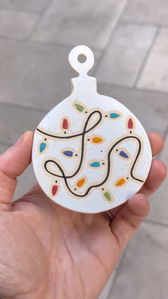 New ornament design 2025
As early as it feels to be talking about it I'm already starting prepping for the ramp up for the festive season and have spent the last month working on a new ornament design - and I'm excited I finally get to share it with you.
I'm planning to make each one different by varying the colours of the bulbs and having the lights start and end at different points on the ornament.
I already note some improvements for example the loop as it currently sits may have a risk of breakings so I'll be changing that a little before the final design.
I'd love to hear your thoughts! Let me know below what you think?
In regards to release times they are a labour of love with the detail so I'll possibly only do a limited run and maybe release a preorder in November🙏🏼
#ornament #christmas #christmasprep #smallbusiness