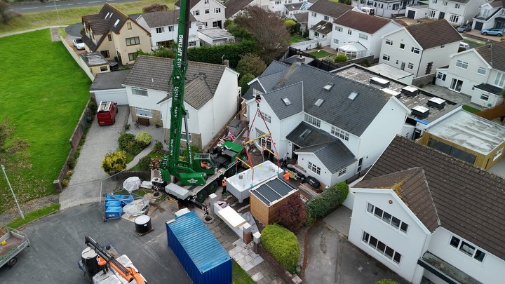 Great day on site capturing the lift and relocation of an Aqua Spa and Sauna - one of the biggest cranes I’ve seen on a site like this in a long time! 💪🏼📸
If you’re a builder, contractor, or developer looking to document your projects with high-quality drone and site footage, get in touch.
#DronePhotography #ConstructionSite #CraneLift #ProjectDocumentation #AerialPhotography #ConstructionDrone #DroneVideography #SiteProgress #PropertyMarketing #WalesConstruction #DJIMini4Pro #SJAProduction #DroneFootage #ArchitecturePhotography #ContractorMarketing