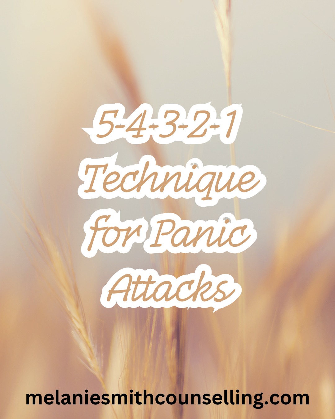 When panic takes over, your body feels out of control — but grounding yourself in your senses can help you come back to the present. 🌱
✨ Try this simple tool: The 5–4–3–2–1 Technique
5 things you can SEE 👀
4 things you can TOUCH ✋
3 things you can HEAR 👂
2 things you can SMELL 👃
1 thing you can TASTE 👅
This exercise signals to your brain that you are safe, steady, and right here in the moment.
You don’t have to fight panic alone. If anxiety feels overwhelming, counselling can give you space, tools, and support to reclaim calm. 💙
📍 Learn more at melaniesmithcounselling.com
#PanicAttackRelief #AnxietySupport #GroundingTechniques #CounsellingHelps #54321