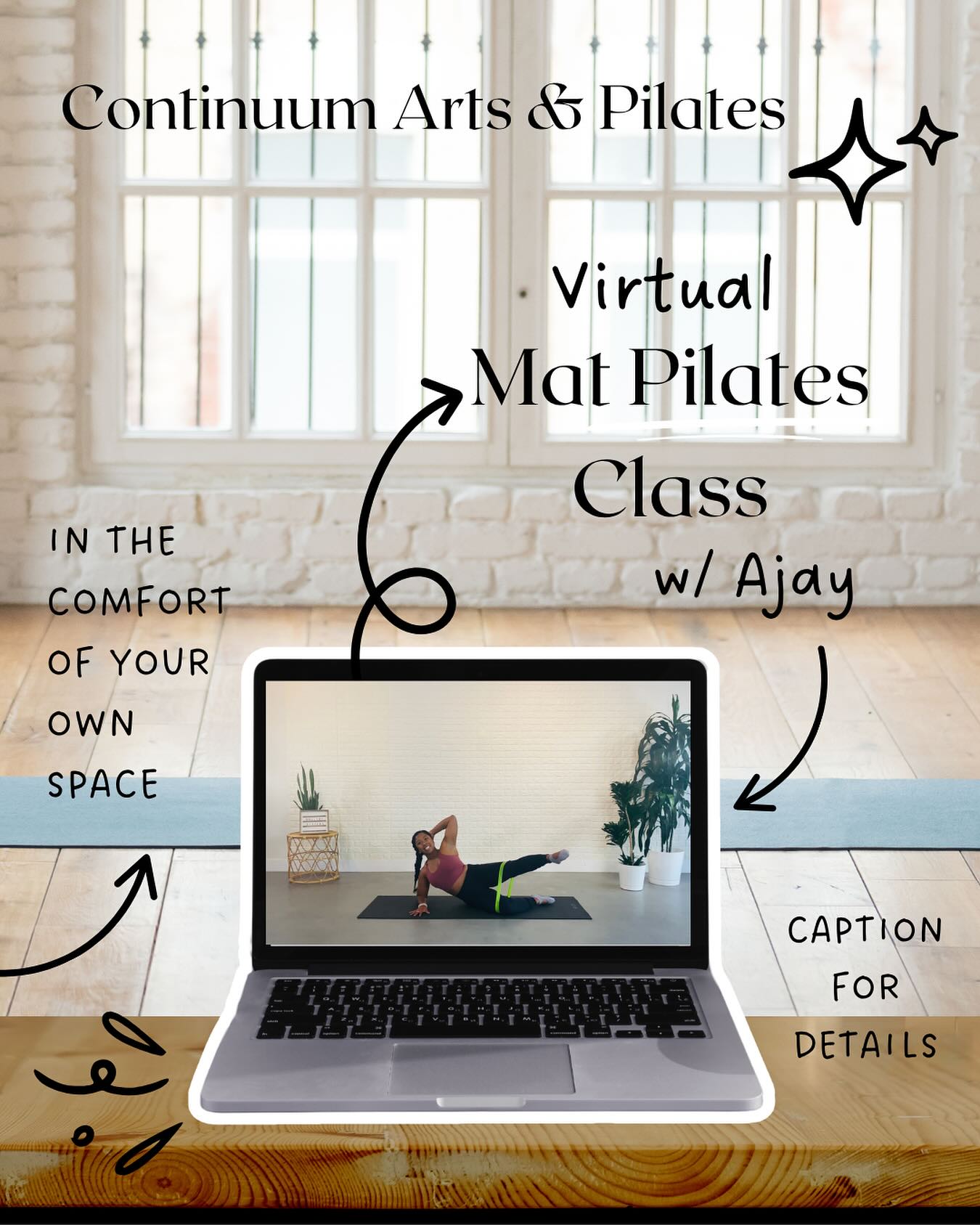 Hey Continuum Peeps!
I’m thinking about officially starting a virtual Mat Pilates class
I’d love to get at least 10 folks committed to registering for a 6-week session to kick things off.
📹 Recordings of each class will be available for a week afterward so you can revisit the workout (and that will be our homework — do the class one more time during the week).
The goal is to build a consistent mat Pilates practice together in community. When it comes to reaching personal movement goals, accountability is everything.
One of the best things about training virtually is the flexibility: you can do it from the comfort of your own space, and it helps you develop a strong at-home movement practice. With the recordings, you’ll build discipline and confidence in your body.
💪 Class will be on Sunday mornings.
I’m aiming to start the 6-week session in November.
👉 If you’re ready to move, grow, and commit, comment below!