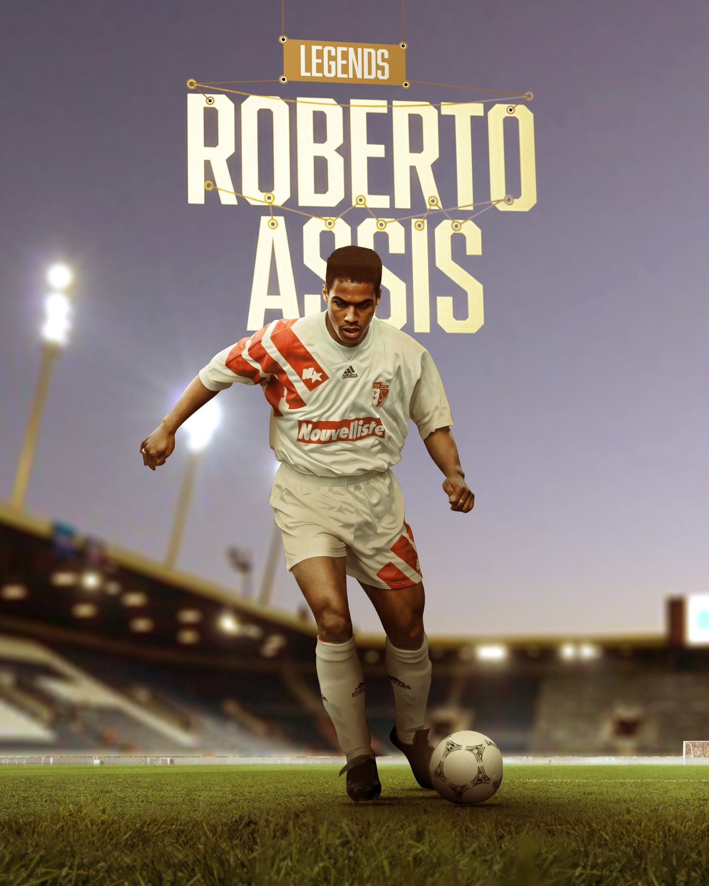 🇨🇭/🇧🇷
Roberto Assis. Die Zuschauer auf den Schweizer Plätzen haben ihn nie vergessen – vor allem die leidenschaftlichen Fans des FC Sion. Mit 21 Jahren kam der junge brasilianische Spielmacher ins Wallis und entzündete das Tourbillon immer wieder mit seinem magischen linken Fuss. Ein wahrer Maestro auf dem Feld, der einen Schweizer Meistertitel und zwei Schweizer Cups gewann🏆.
Jetzt kehrt er erneut in die Schweiz zurück – am 9. November in der Swissporarena, wenn die Legenden-Selecao auf die Schweiz trifft ⚽.
___________
Roberto Assis. Os espectadores dos gramados suíços nunca o esqueceram — especialmente os apaixonados torcedores do FC Sion. Chegando ao Valais aos 21 anos, o jovem armador brasileiro incendiou o Tourbillon diversas vezes com seu mágico pé esquerdo. Um verdadeiro craque em campo, conquistando um Campeonato Suíço e duas Copas da Suíça 🏆.
Agora, ele retorna à Suíça mais uma vez — no dia 9 de novembro, na Swissporarena, quando a Seleção das Lendas enfrenta a Suíça ⚽
#assis
#roberto
#ronaldinho
#closnormand
#jogodosfamosos