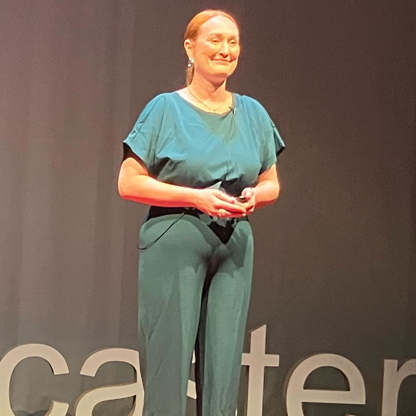 So proud of you @ruthharrismethod 🥰😘 @tedxdoncaster #supporteachother #doncasterisgreat