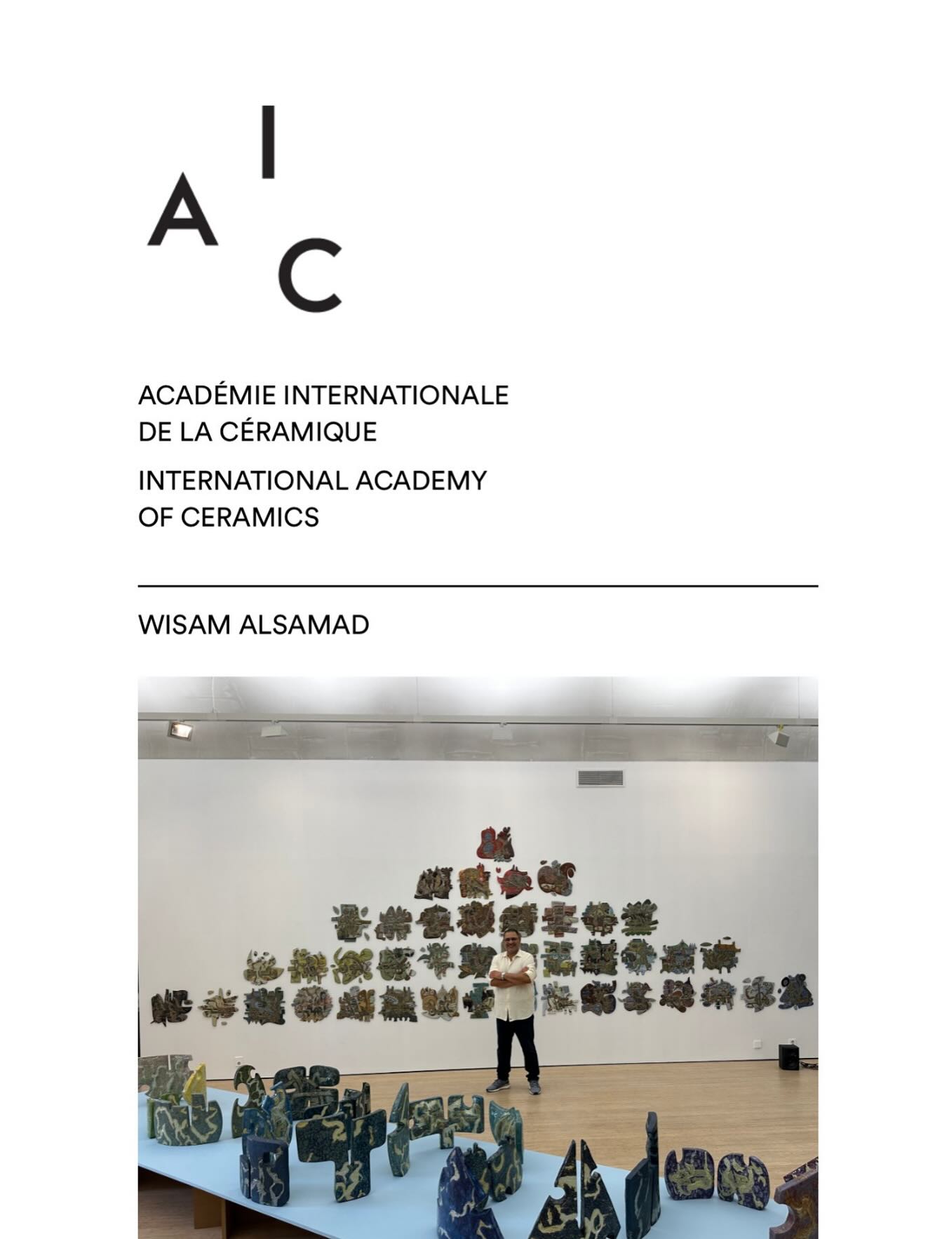✨️ @internationalacademyofceramics ✨
I’m happy to share that my application has been accepted — I am now a member of the International Academy of Ceramics! 🌍💫 ✨🇳🇴🇮🇶
Thank you to @hhaukom @arildberg_ and @astrid.heimer for your support and encouragement💐
سعيد جداً بعضويتي في الأكاديميه الدولية لفن الخزف ✨🇳🇴♥️