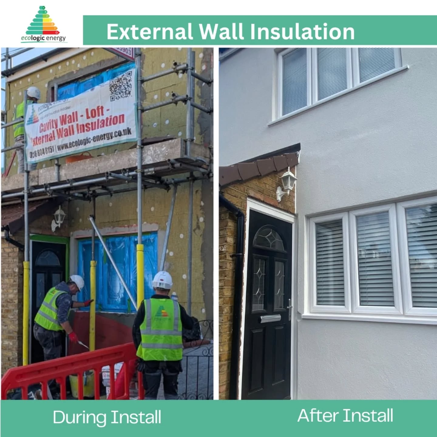 Our recent job in Cheshunt we used @licatabuildingsystems EWI system to the whole house, results are amazing!
Ready to take the first step towards a well-insulated home? Get in contact today at
📞0208 804 8151
✉️ enquiries@ecologic-energy.co.uk.
#EWI #EWiWallInsulation #EnergyEfficiency #SaveMoney #StayComfortable #EnergyCrisis #WallInsulation #Insulation #LocalInstallers #LocalInsulationInstallers #InsulationInstallers #StayWarm #Externalwall #carbonfootprint
