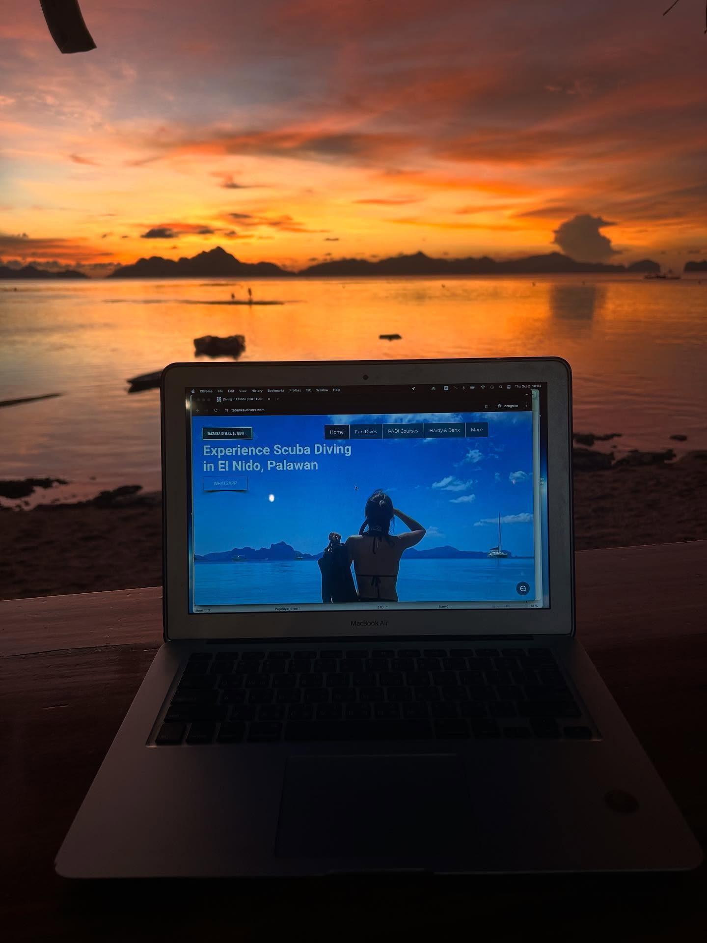 You can study the theory for all PADI Scuba Diving Courses online - wherever, whenever you want. Our classroom here in El Nido is open for you as well.