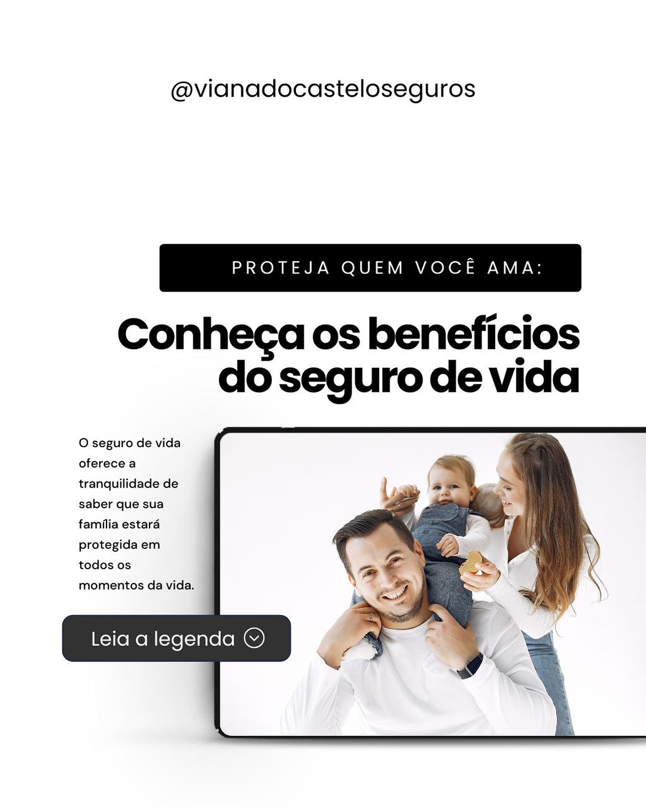 💙 Proteja o que realmente importa: sua família!
O seguro de vida vai além da indenização por falecimento: ele pode cobrir invalidez por acidente ou doença, diárias por incapacidade temporária, doenças graves e até assistência funeral.
✔️ Na Viana do Castelo Seguros, ajudamos você a escolher a proteção ideal para cada fase da vida.