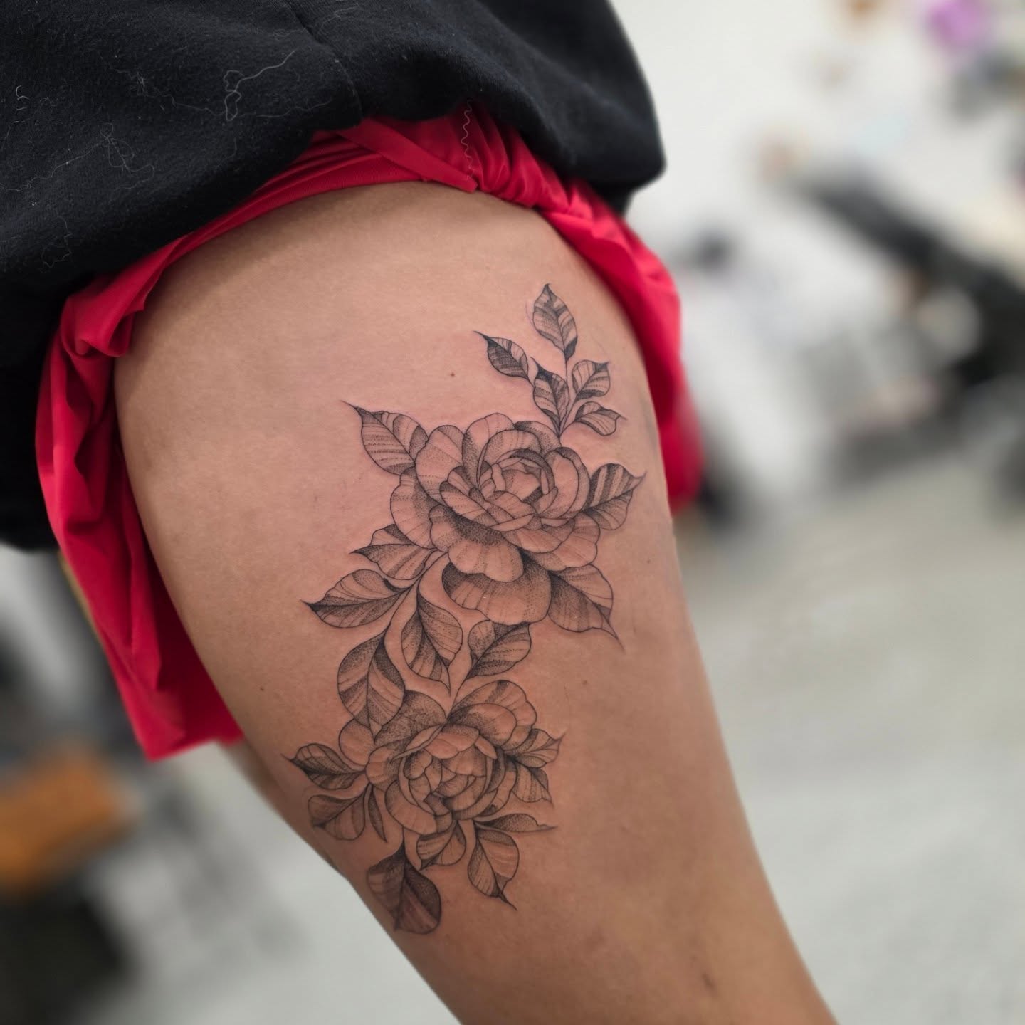 Some stuff ive done lately, but swipe and see the first tattoo I ever did on skin like 7 years ago. Gotta start somewhere, right?
Life is way different than it was 7 years ago, and while I am thankful for every shop ive worked in--lets be real, Paradox hasn't been like work at all.
Since april you all have watched the story unfold. From getting fired, to the private studio, to what we have accomplished as a collective--life is just simply better. The growth we've accomplished in such short time is crazy, the homies are always drawing and creating--it's like going to work but you just get to mess around with friends all day.
I didnt post this in August on my tattooing anniversary because let's be honest—there was a lot going on--but ive been taking the time in the morning to pray and think over this shop and all the individual pieces that are now together. I couldn't have imagined this a year ago, let alone 6 months ago when I thought I was gonna be stuck as a private studio (not my cup of tea)
In the last year everything has changed, and I couldn't be happier for it. We are going to continue to push to be the best shop on the Southside, but I think we are getting there. Thank you for the recommendations, reviews, trust, and just stopping by
If you've not checked us out yet, you should--you're missing out. Love you guys.